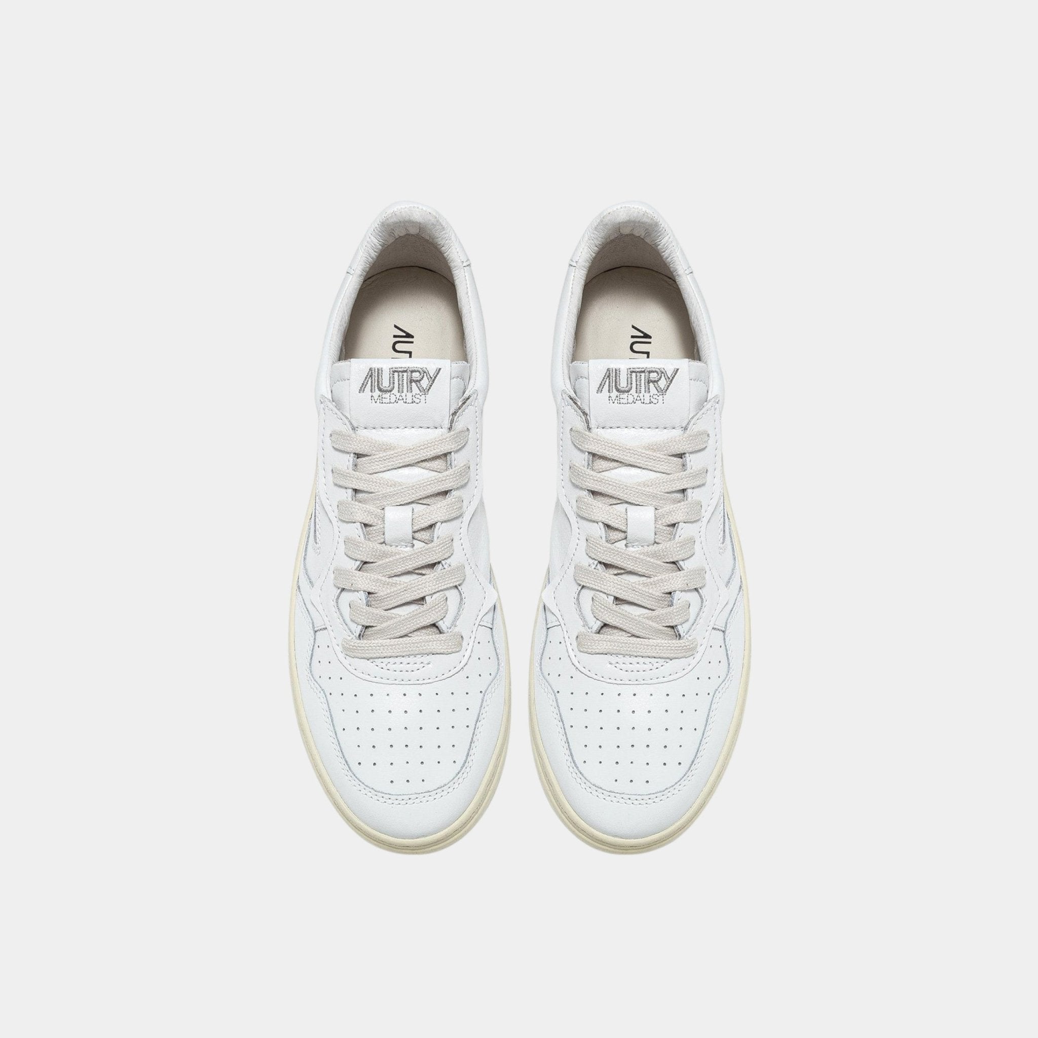 AUTRY Autry Sneakers Medalist in pelle - Bianco - Hubert Humangoods