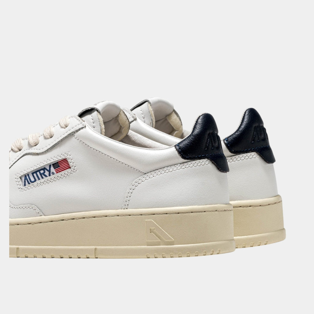 AUTRY Autry Sneakers Medalist in pelle - Bianco/Blu - Hubert Humangoods