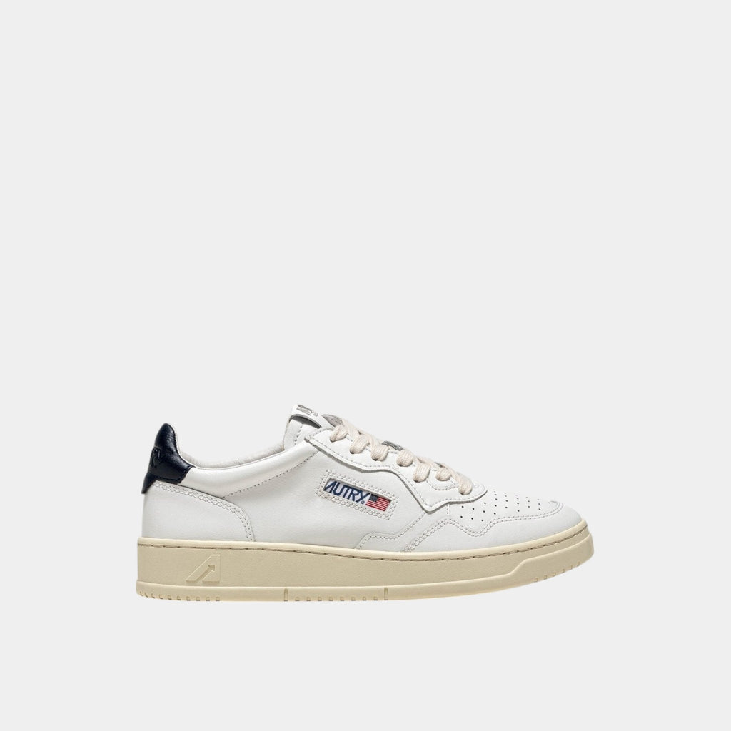 AUTRY Autry Sneakers Medalist in pelle - Bianco/Blu - Hubert Humangoods