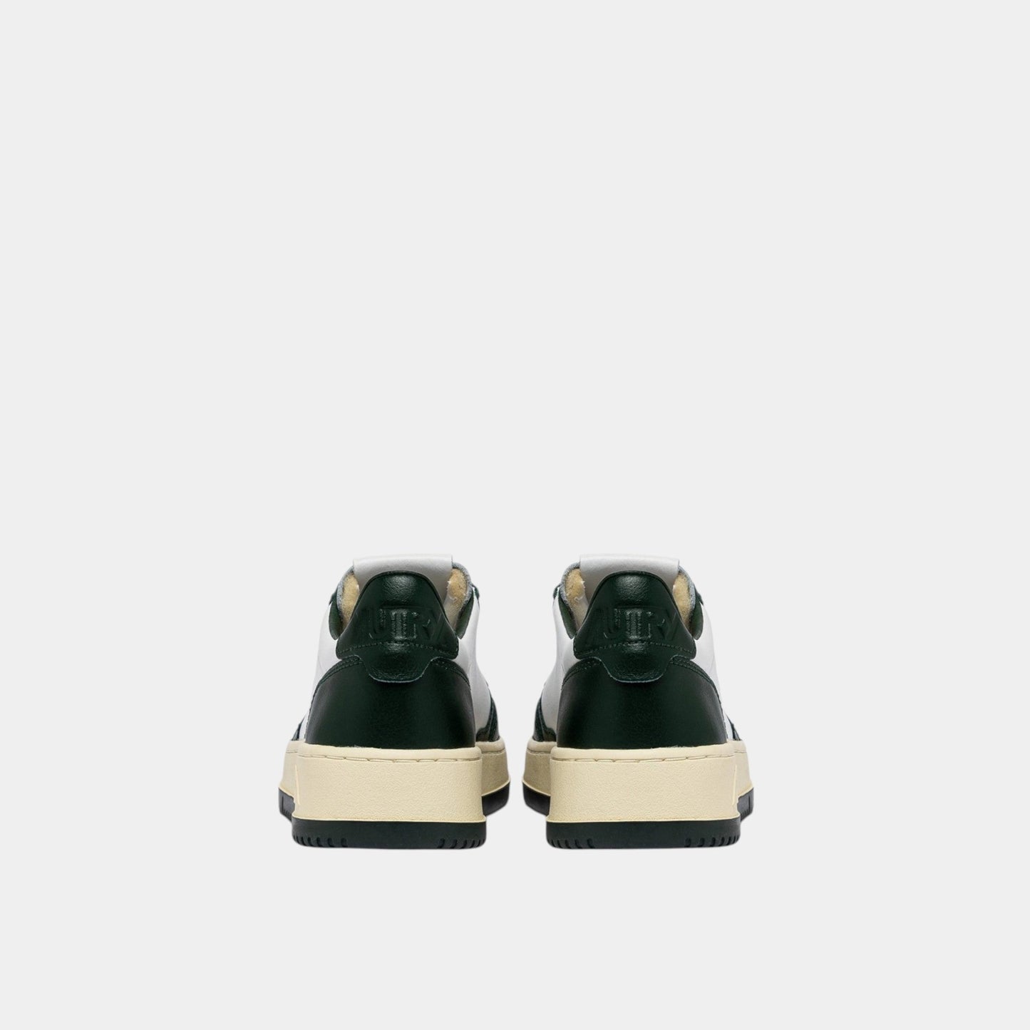 AUTRY Autry Sneakers Medalist in pelle - Bianco/Verde - Hubert Humangoods