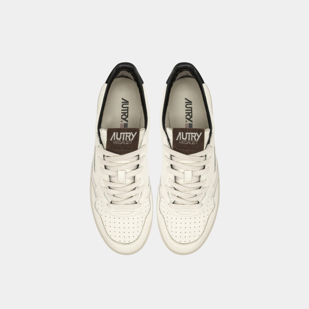 AUTRY Autry Sneakers Medalist in pelle con dettagli - Bianco/Nero - Hubert Humangoods