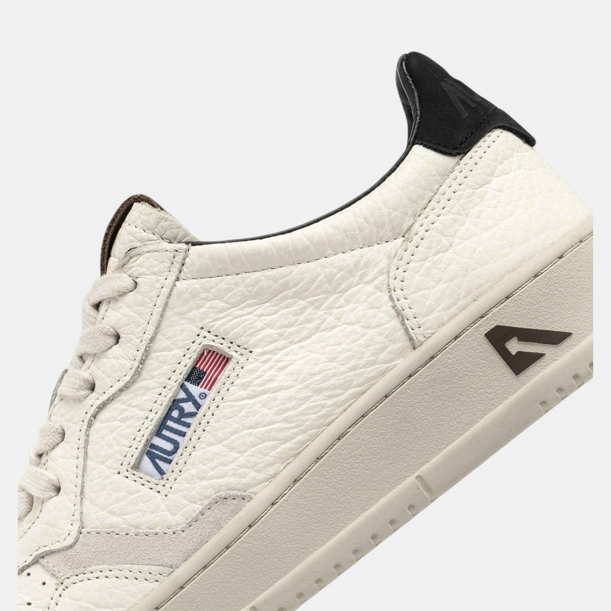 AUTRY Autry Sneakers Medalist in pelle con dettagli - Bianco/Nero - Hubert Humangoods