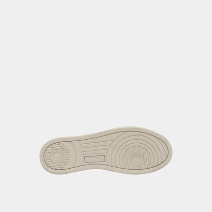 AUTRY Autry Sneakers Medalist in pelle con dettagli - Bianco/Verde - Hubert Humangoods