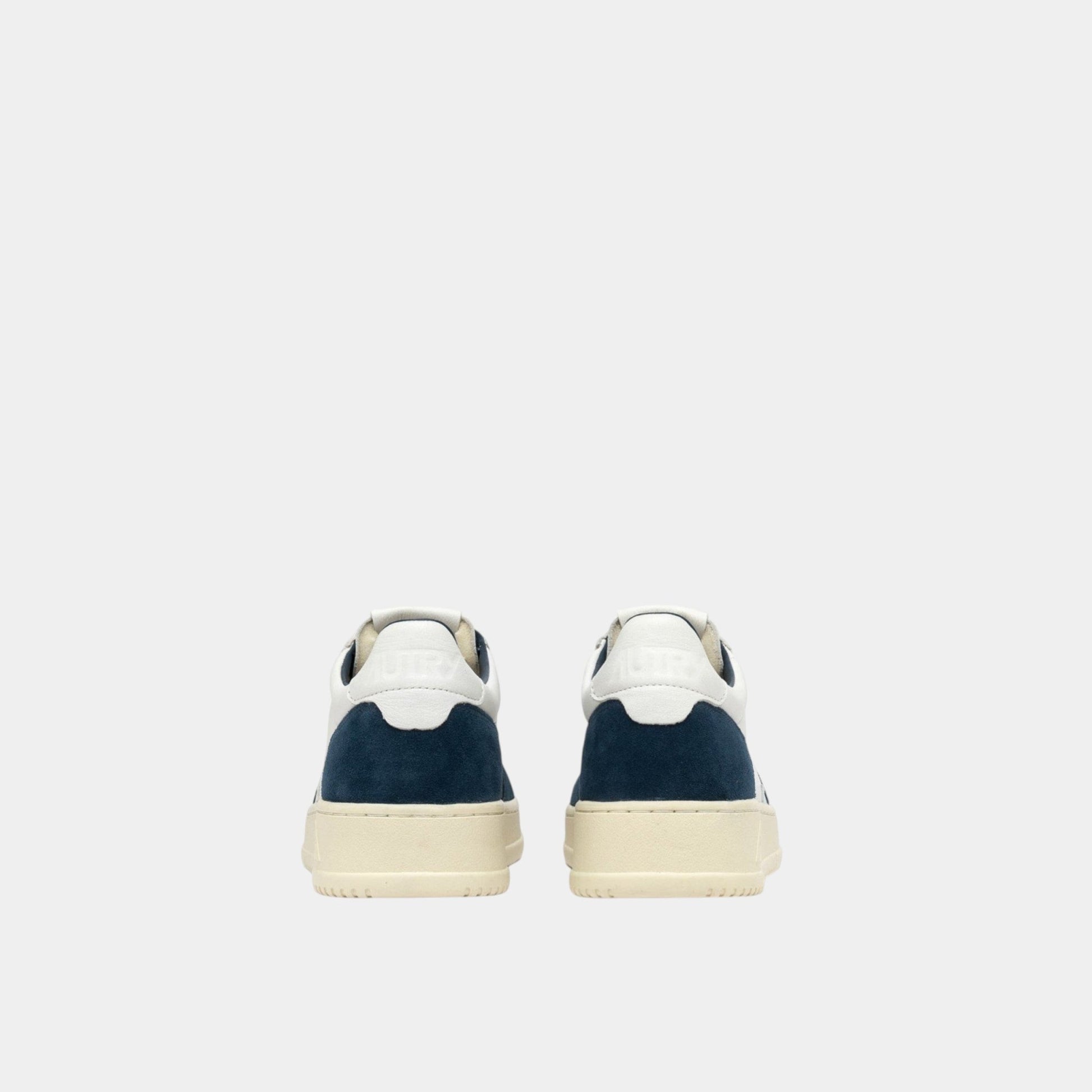 AUTRY Autry Sneakers Medalist in pelle di capra e suede - Bianco/Blu - Hubert Humangoods