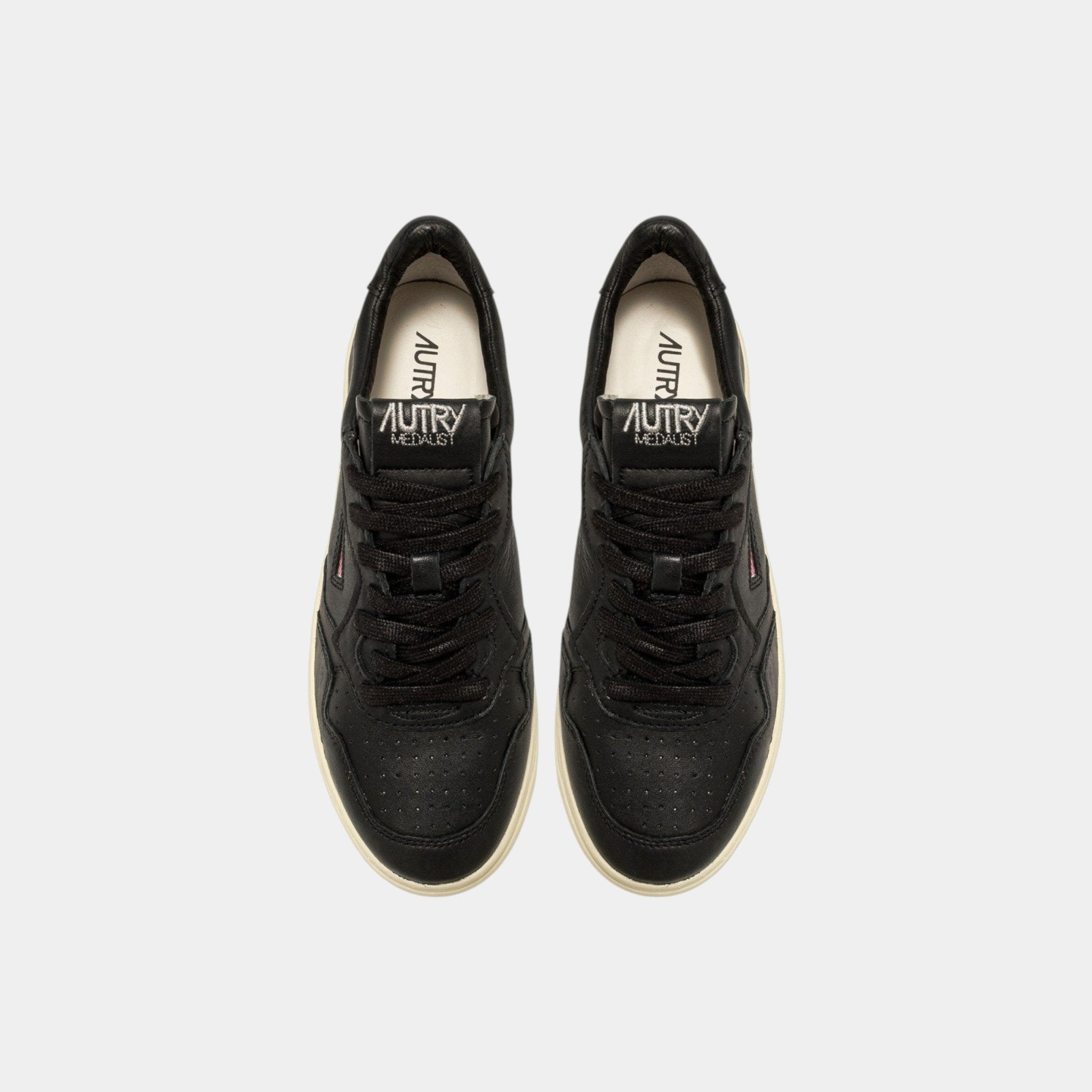 AUTRY Autry Sneakers Medalist in pelle di capra - Nero - Hubert Humangoods