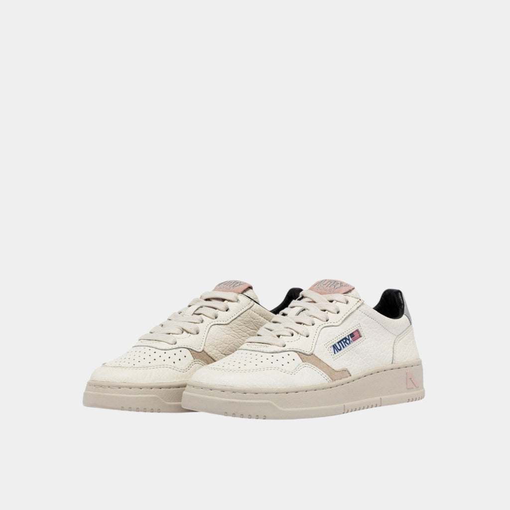 AUTRY Autry Sneakers Medalist in pelle e dettagli - Bianco/Rosa - Hubert Humangoods