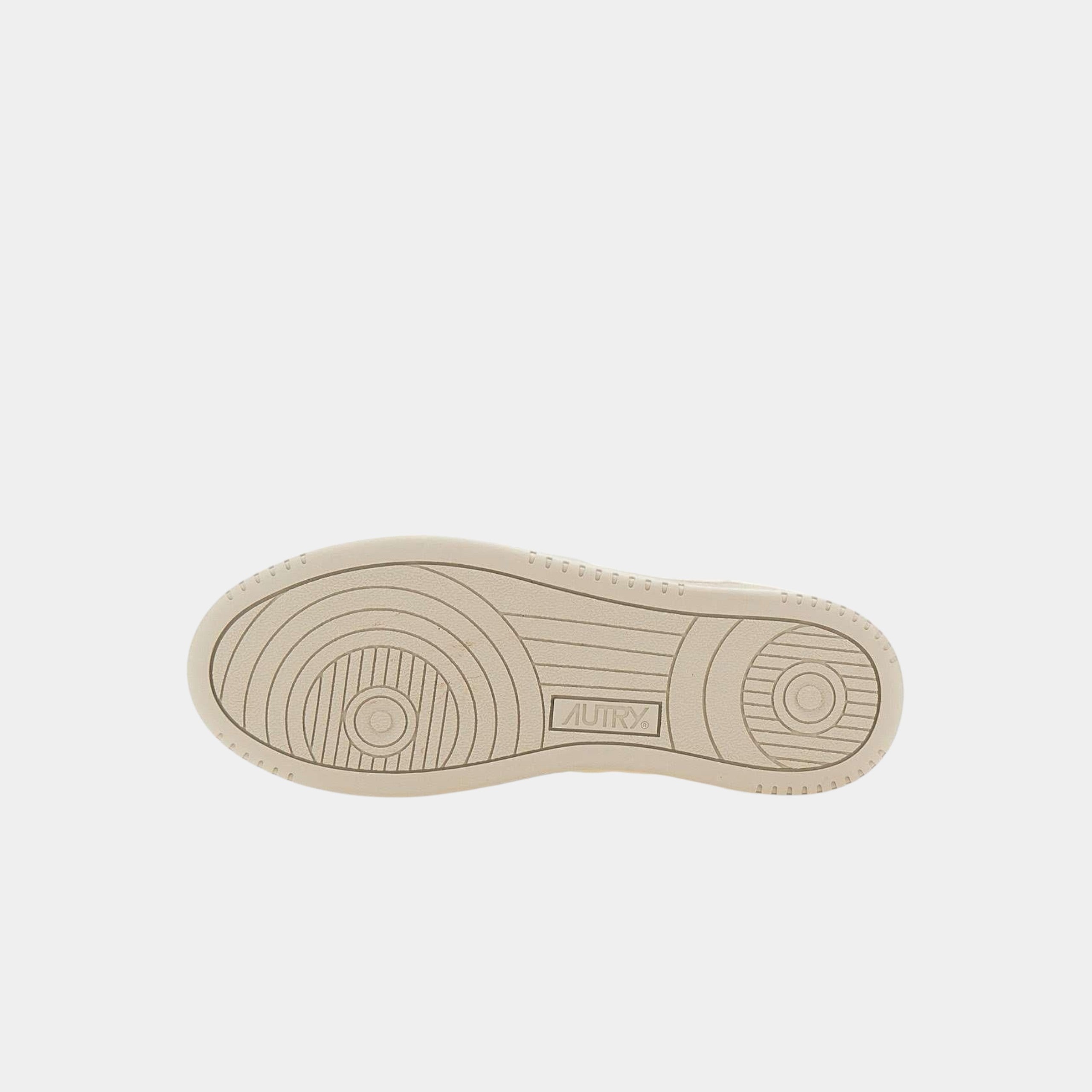 AUTRY - Autry Sneakers Medalist in pelle e pelliccia - Bianco/Rosa/5 - Hubert Humangoods