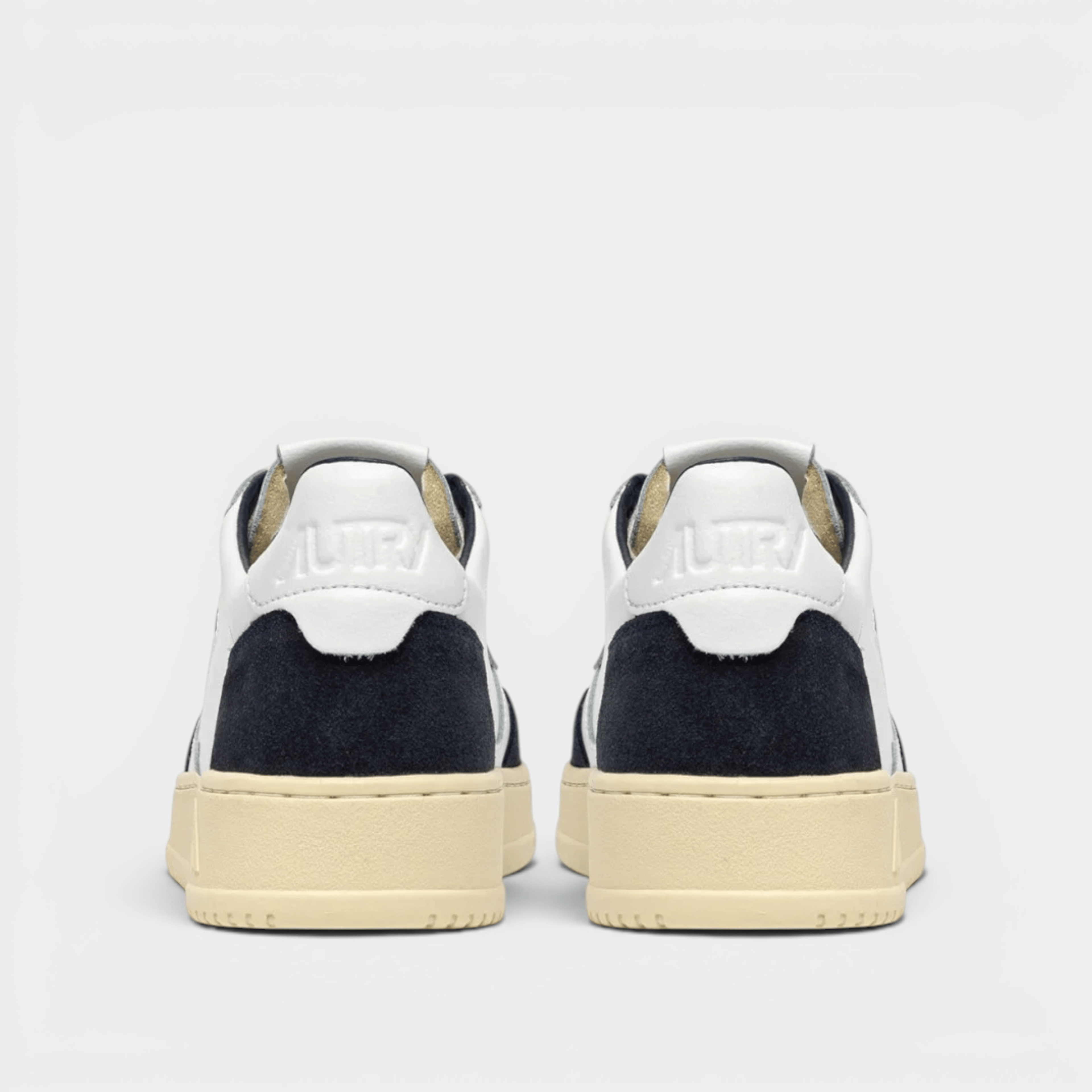 AUTRY - Autry Sneakers Medalist in pelle e suede - Bianco e Blu/4 - Hubert Humangoods
