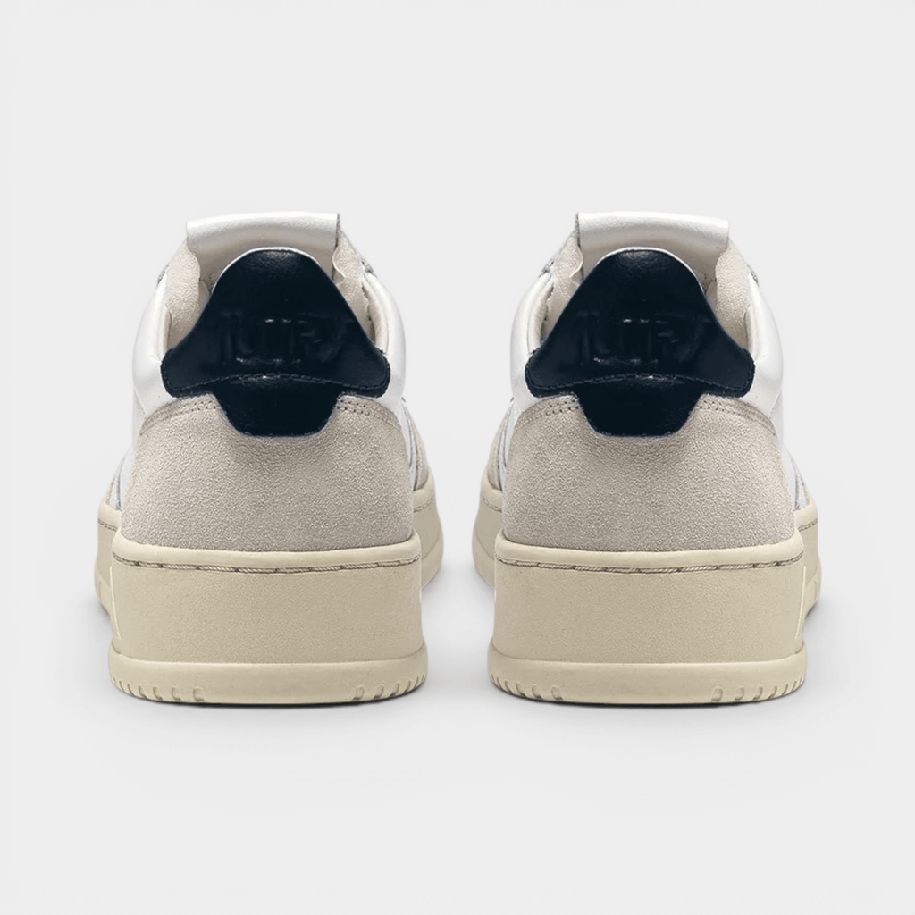AUTRY - Autry Sneakers Medalist in pelle e suede - Bianco/Blu/3 - Hubert Humangoods