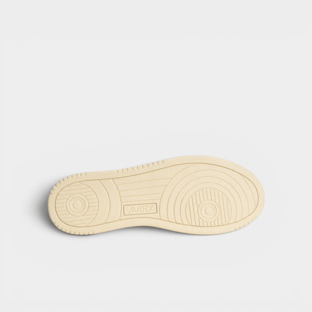 AUTRY - Autry Sneakers Medalist in pelle e suede - Bianco/Marrone scuro/5 - Hubert Humangoods