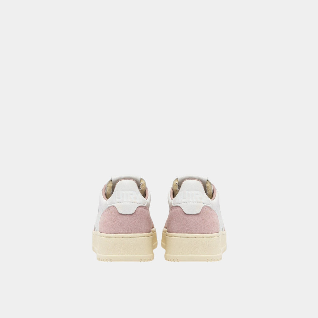 AUTRY Autry Sneakers Medalist in pelle e suede - Bianco/rosa - Hubert Humangoods