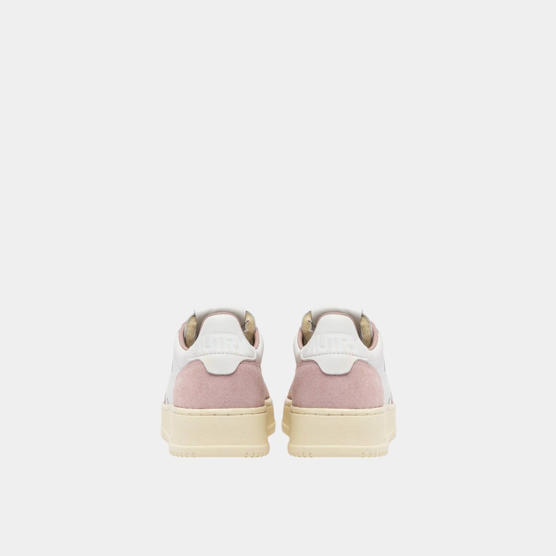 AUTRY Autry Sneakers Medalist in pelle e suede - Bianco/rosa - Hubert Humangoods