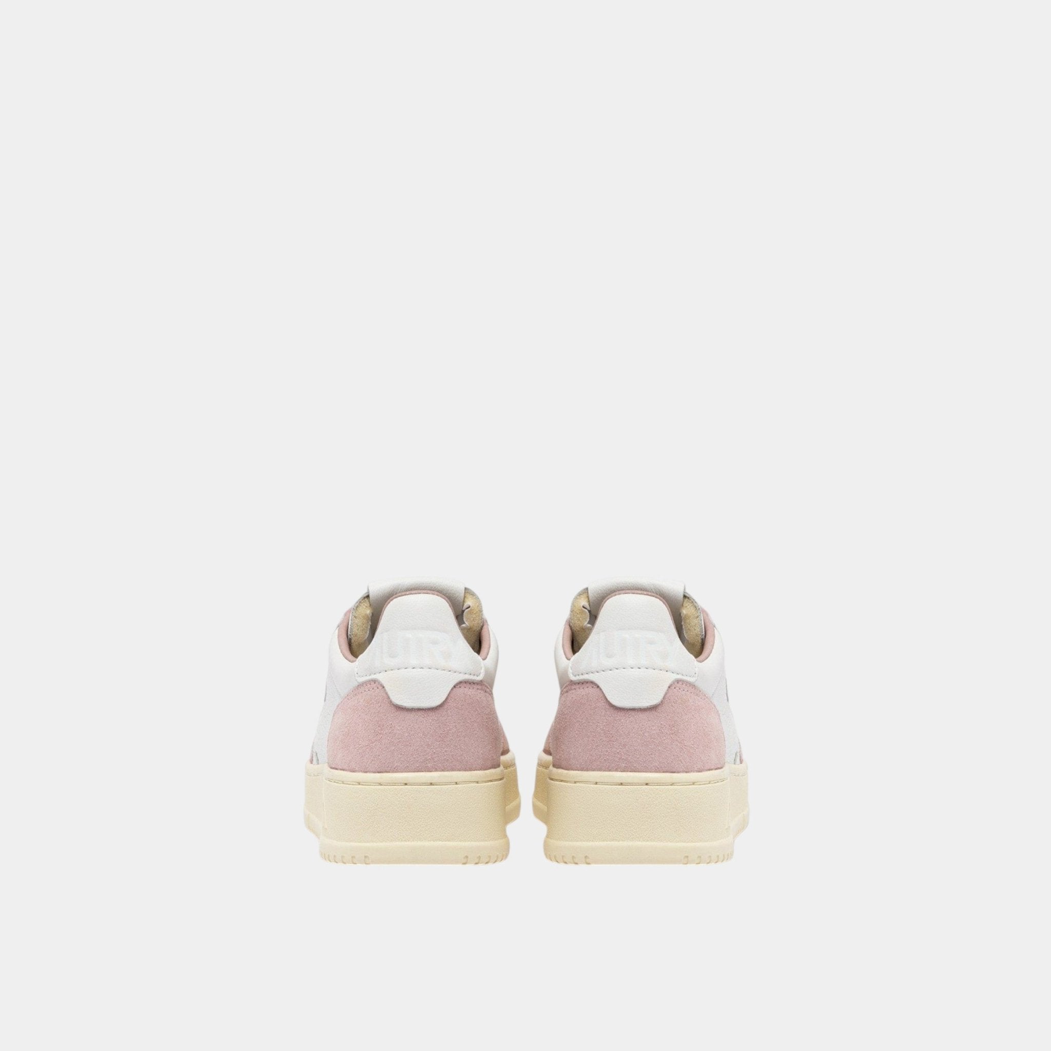AUTRY Autry Sneakers Medalist in pelle e suede - Bianco/rosa - Hubert Humangoods