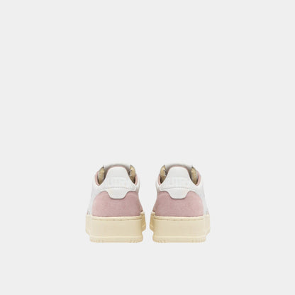 AUTRY Autry Sneakers Medalist in pelle e suede - Bianco/rosa - Hubert Humangoods