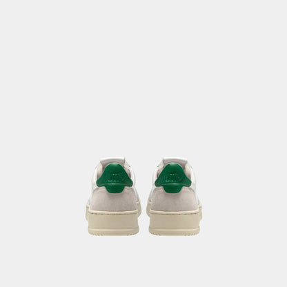 AUTRY Autry Sneakers Medalist in pelle e suede - Bianco/Verde - Hubert Humangoods