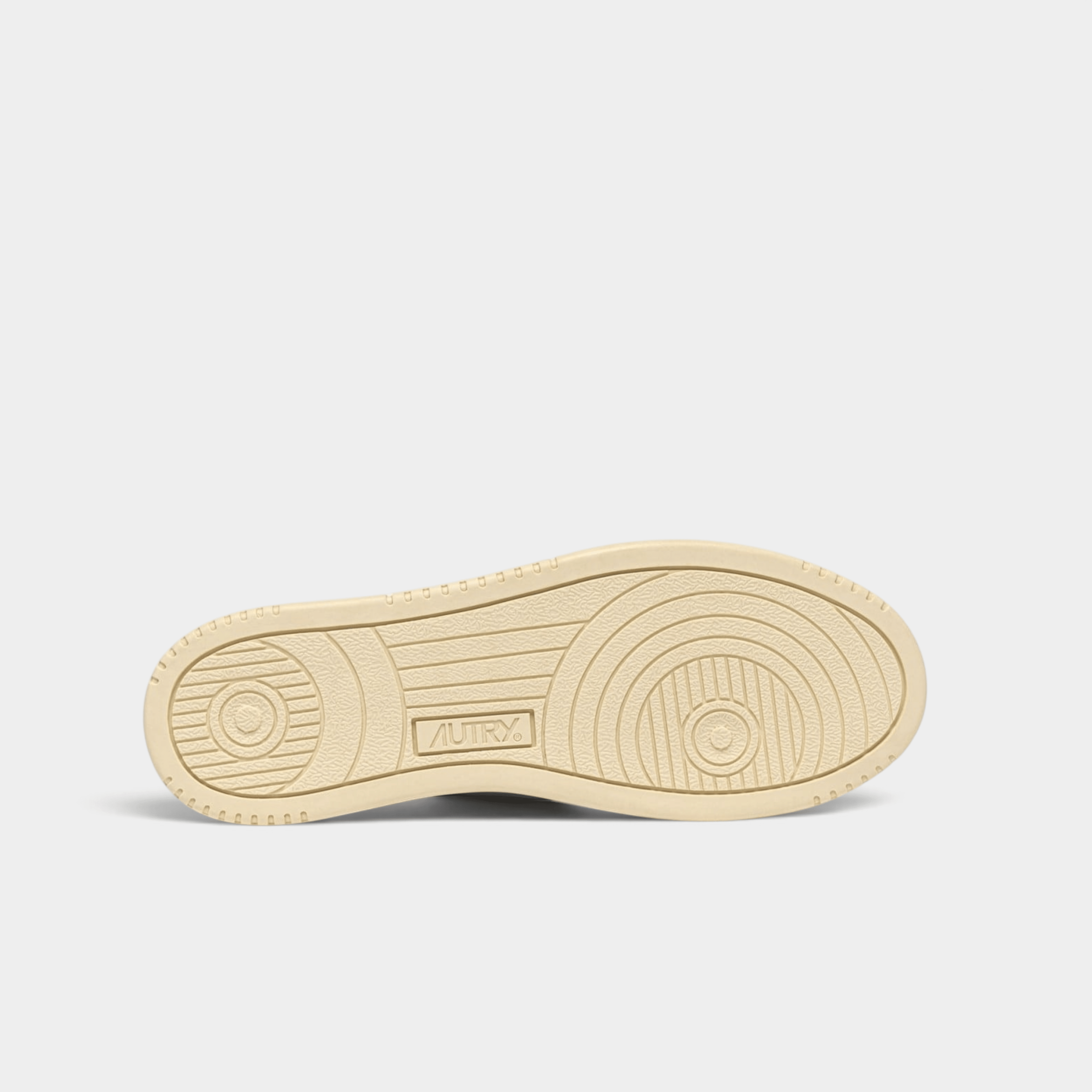 AUTRY - Autry Sneakers Medalist in pelle e suede con Lettering - Bianco e Giallo/4 - Hubert Humangoods