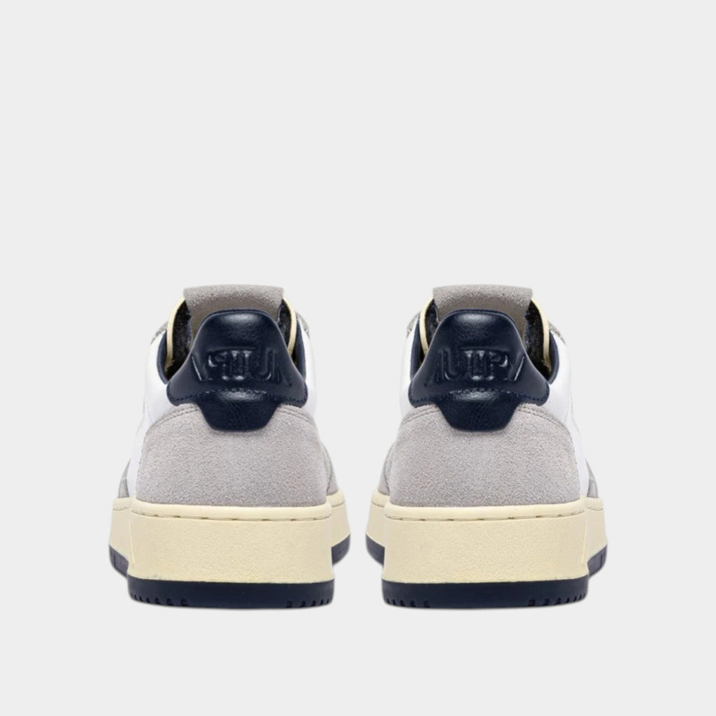 AUTRY - Autry Sneakers Medalist in pelle e suede - Grigio/Blu/3 - Hubert Humangoods
