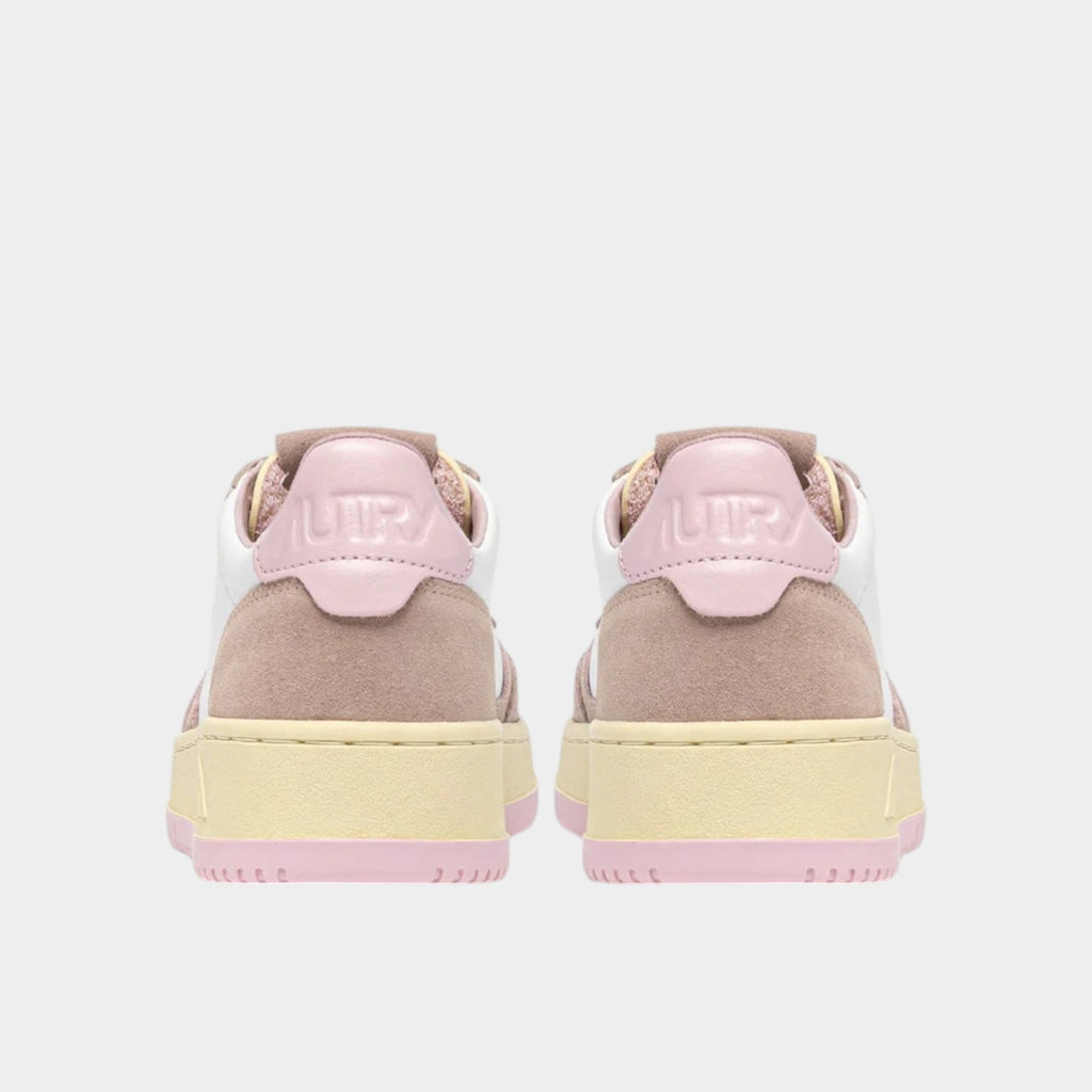 AUTRY - Autry Sneakers Medalist in pelle e suede - Rosa/3 - Hubert Humangoods
