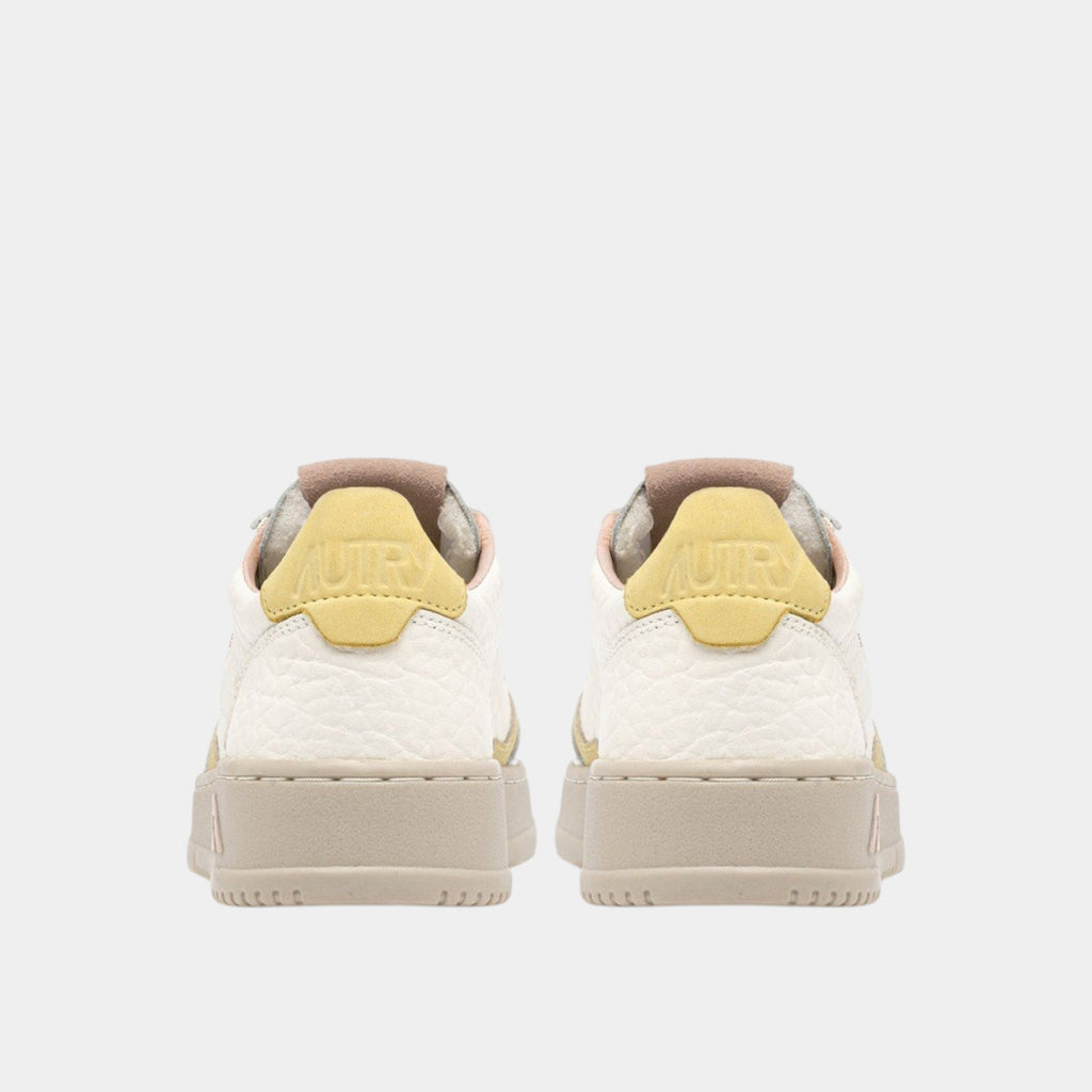 AUTRY - Autry Sneakers Medalist in pelle - Giallo/Rosa/3 - Hubert Humangoods