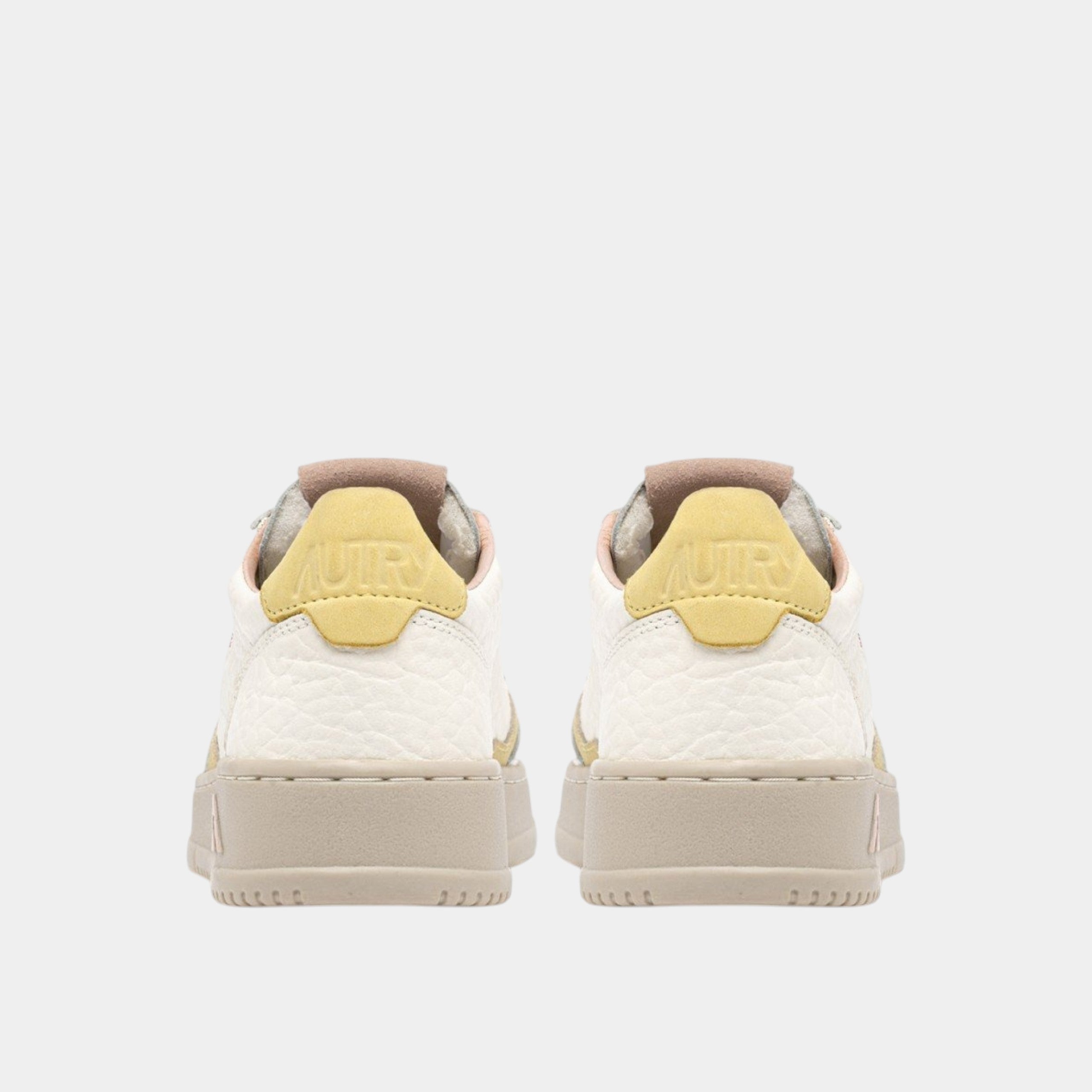 AUTRY - Autry Sneakers Medalist in pelle - Giallo/Rosa/3 - Hubert Humangoods
