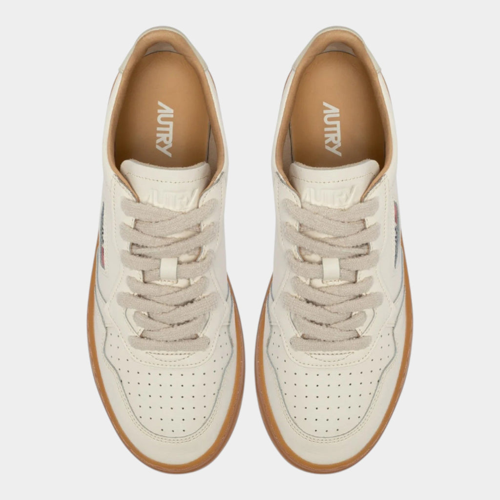 AUTRY - Autry Sneakers Medalist in pelle marshmallow - Panna/6 - Hubert Humangoods