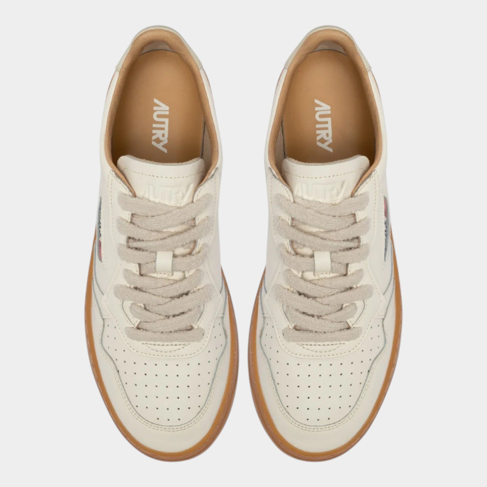 AUTRY - Autry Sneakers Medalist in pelle marshmallow - Panna/6 - Hubert Humangoods