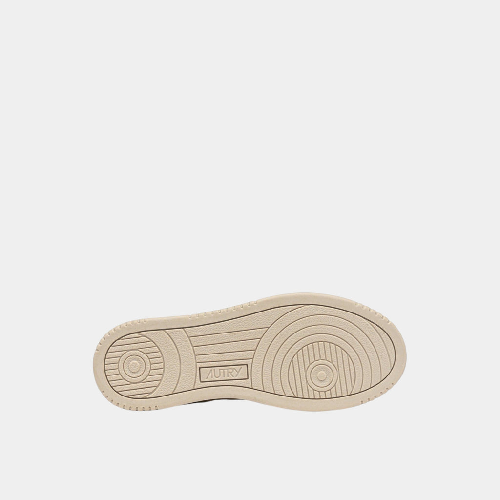 AUTRY - Autry Sneakers Medalist in pelle - Platino/Sabbia/4 - Hubert Humangoods
