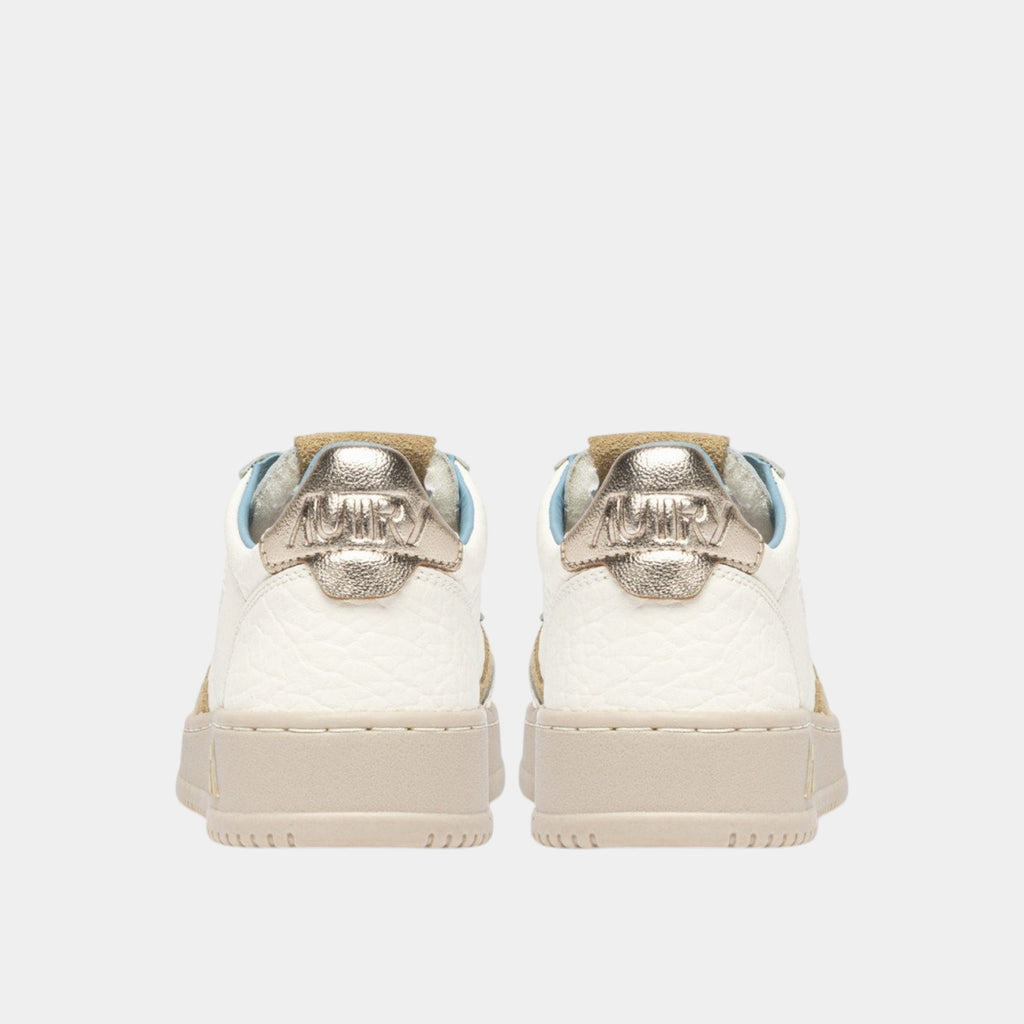 AUTRY - Autry Sneakers Medalist in pelle - Platino/Sabbia/3 - Hubert Humangoods
