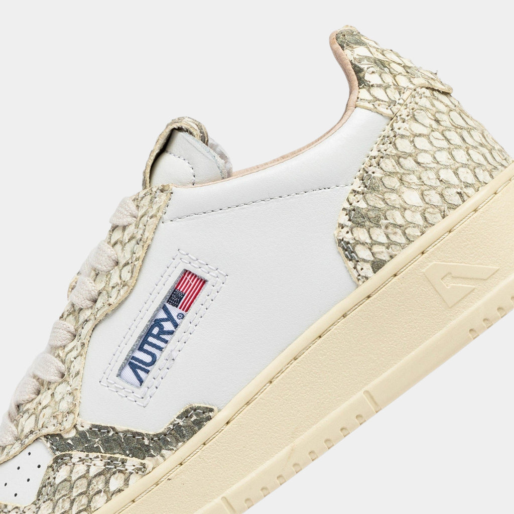 AUTRY - Autry Sneakers Medalist in pelle stampata - Pitone/6 - Hubert Humangoods