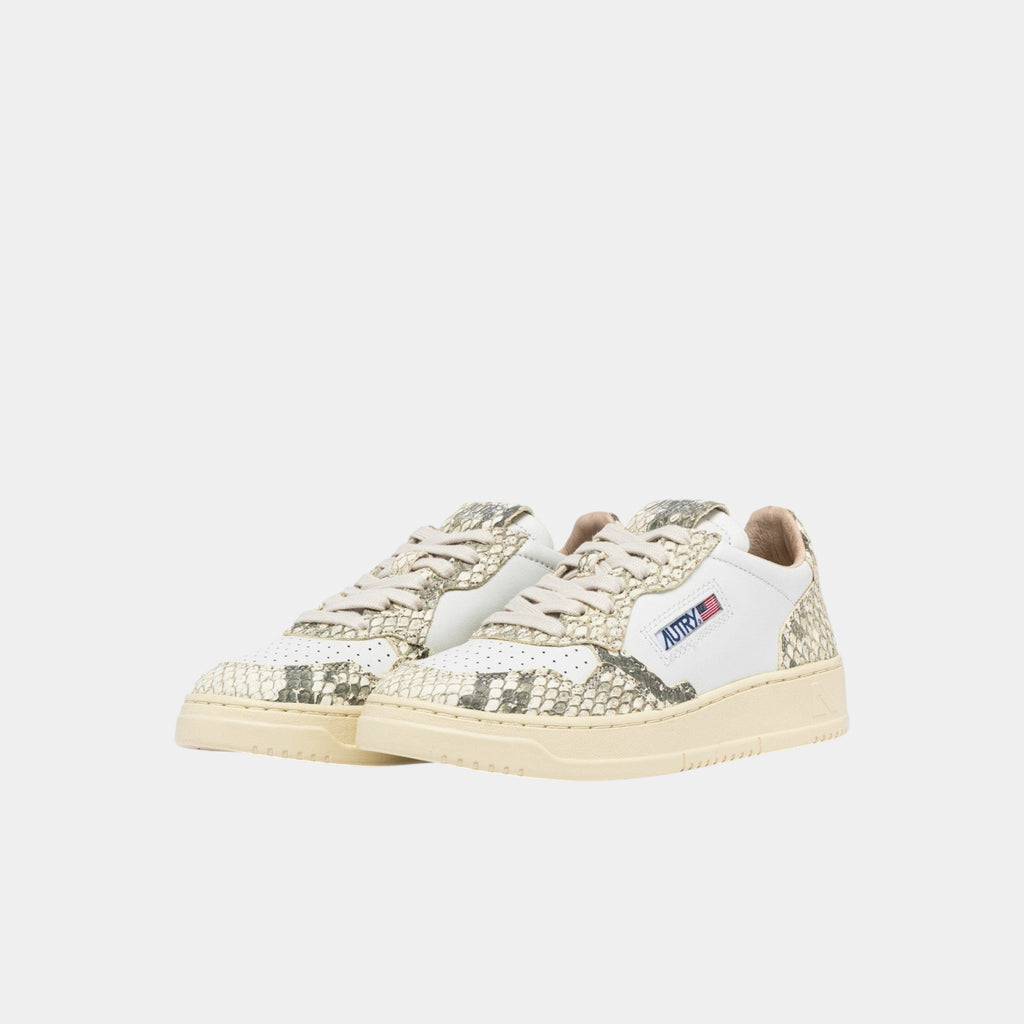 AUTRY - Autry Sneakers Medalist in pelle stampata - Pitone/2 - Hubert Humangoods