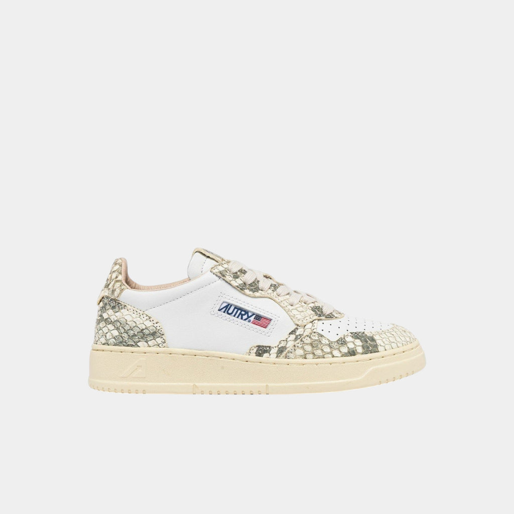 AUTRY - Autry Sneakers Medalist in pelle stampata - Pitone/1 - Hubert Humangoods