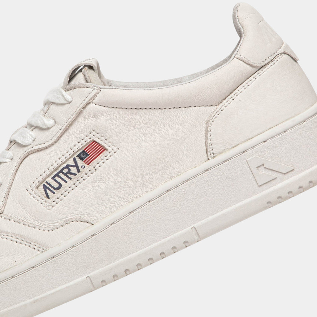 AUTRY - Autry Sneakers Medalist in pelle super soft - Bianco ottico/6 - Hubert Humangoods