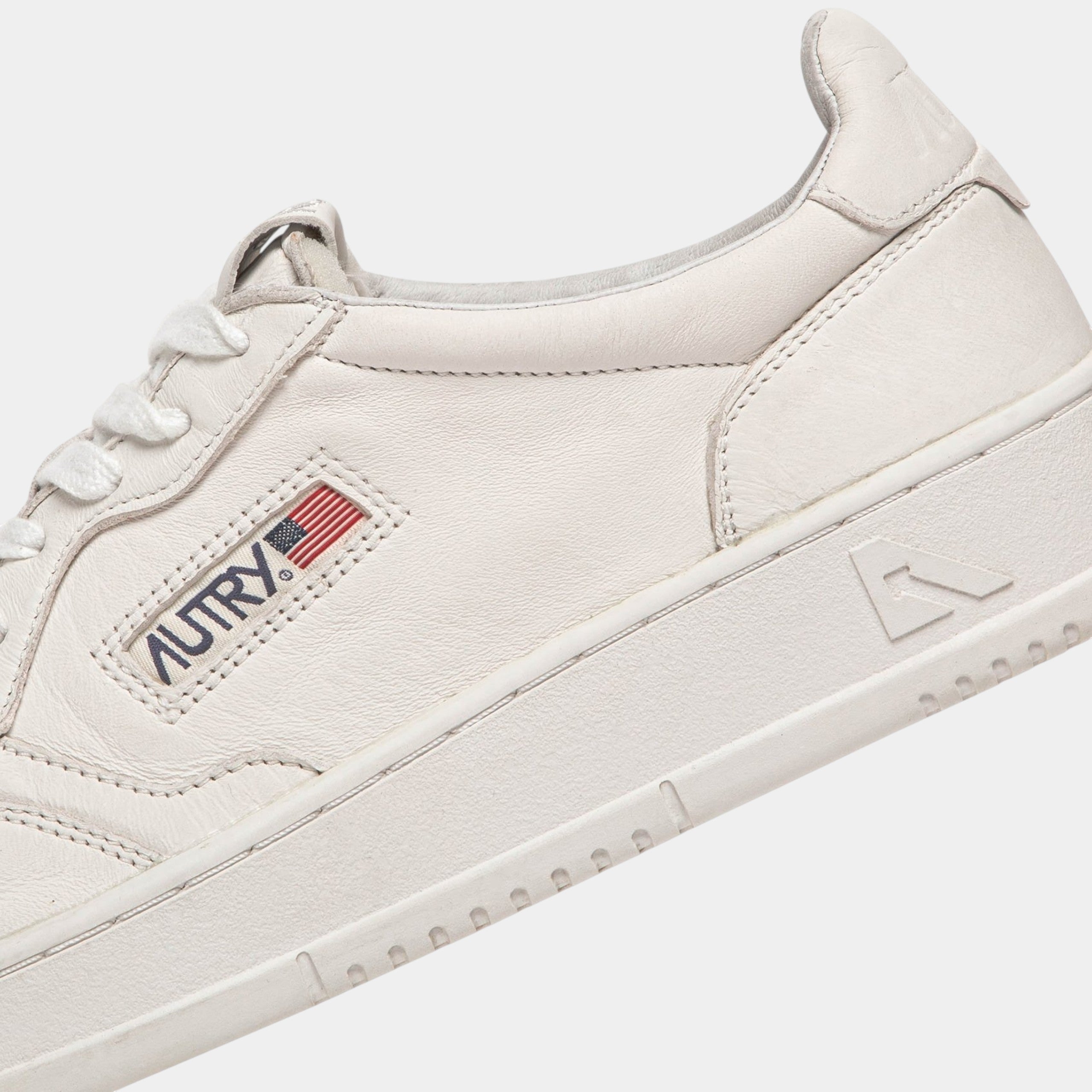 AUTRY - Autry Sneakers Medalist in pelle super soft - Bianco ottico/6 - Hubert Humangoods