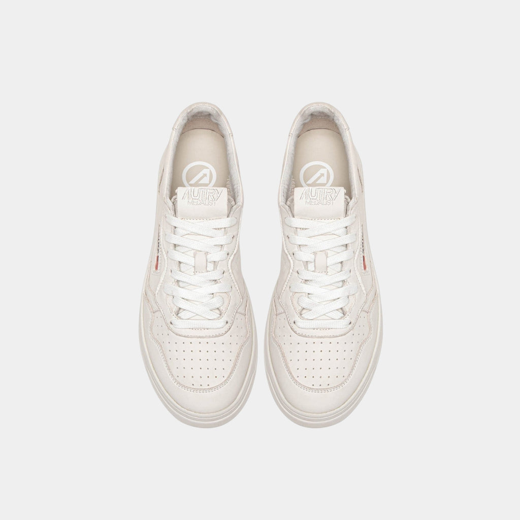 AUTRY - Autry Sneakers Medalist in pelle super soft - Bianco ottico/5 - Hubert Humangoods