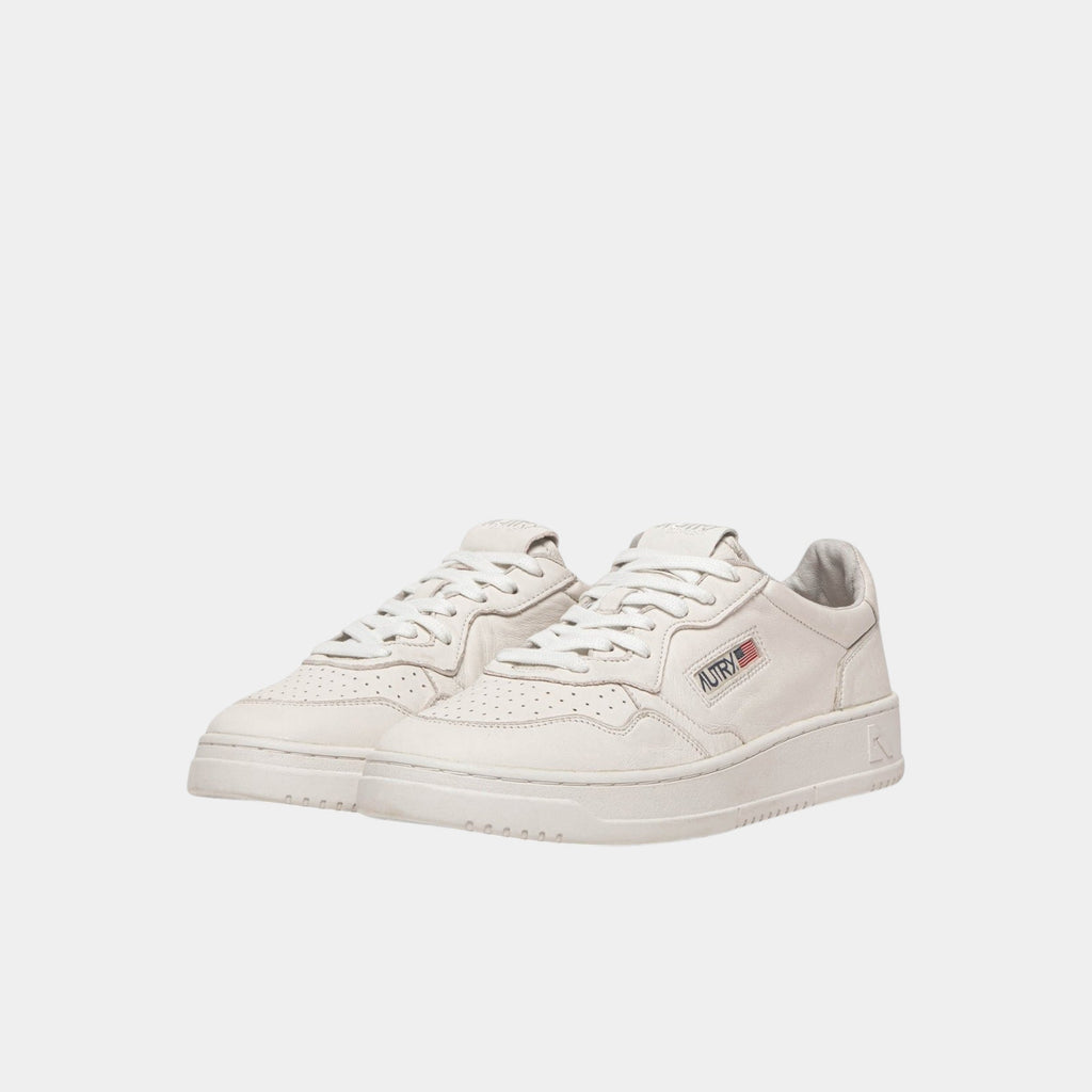 AUTRY - Autry Sneakers Medalist in pelle super soft - Bianco ottico/2 - Hubert Humangoods