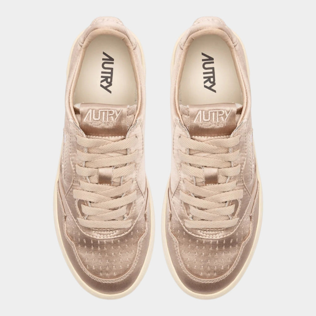 AUTRY - Autry Sneakers Medalist in Satin - Rosè/6 - Hubert Humangoods