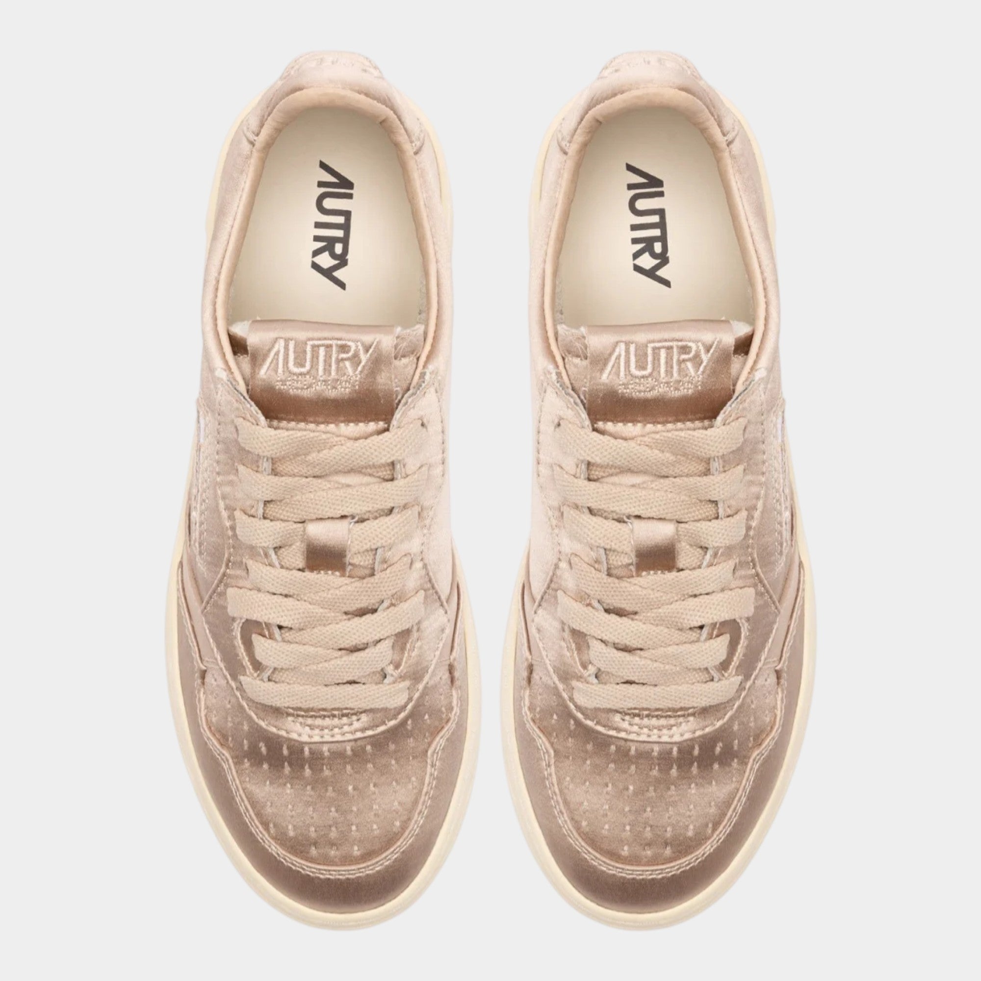 AUTRY - Autry Sneakers Medalist in Satin - Rosè/6 - Hubert Humangoods