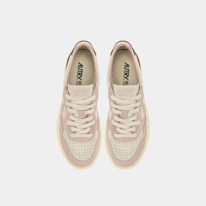 AUTRY Autry Sneakers Medalist in sude - Grigio/ Rosa/ Marrone - Hubert Humangoods