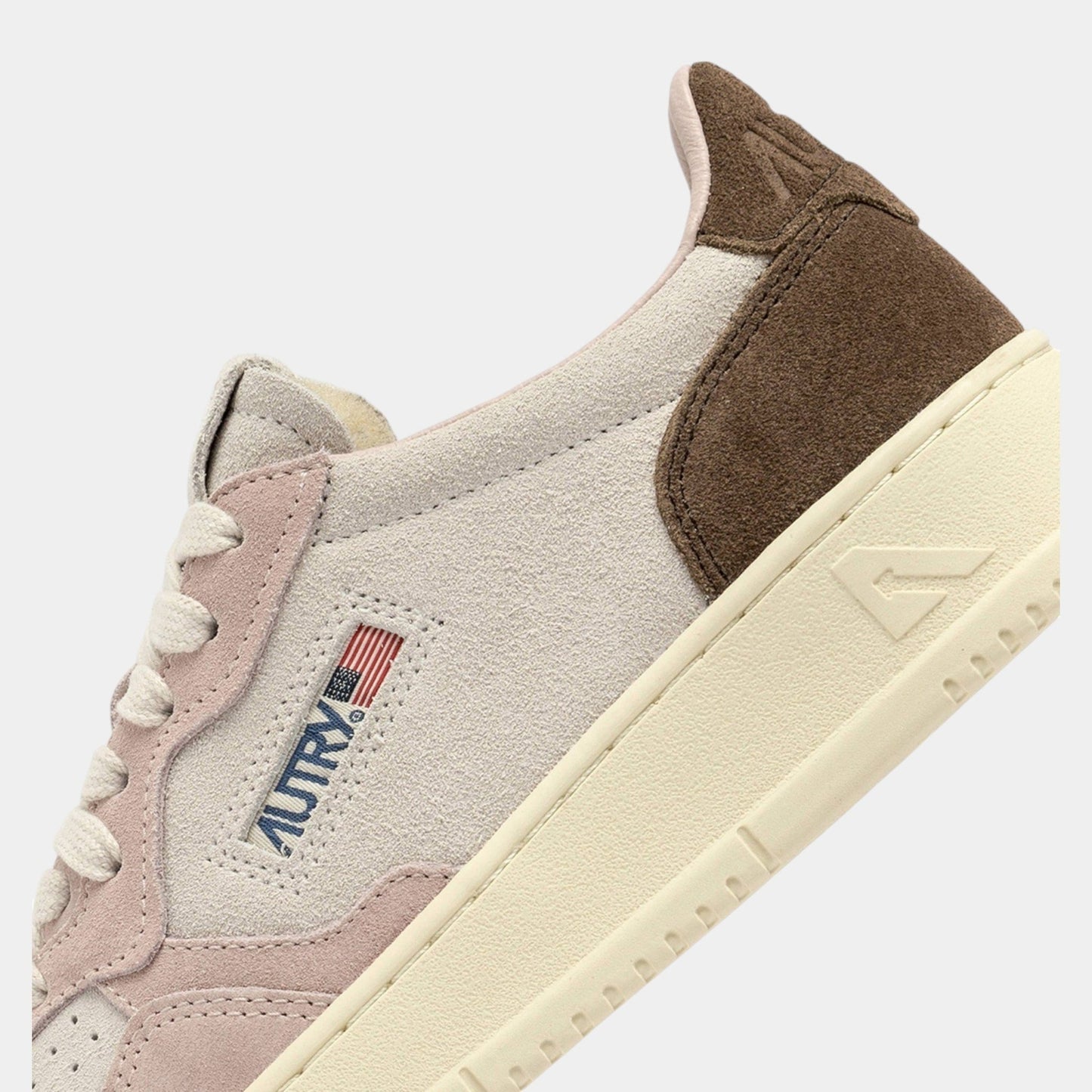 AUTRY Autry Sneakers Medalist in sude - Grigio/ Rosa/ Marrone - Hubert Humangoods