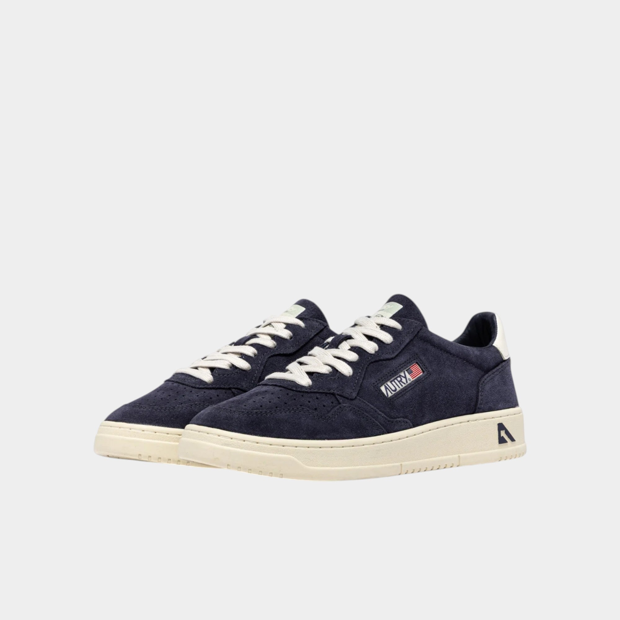 AUTRY - Autry Sneakers Medalist in Suede - Blu/2 - Hubert Humangoods