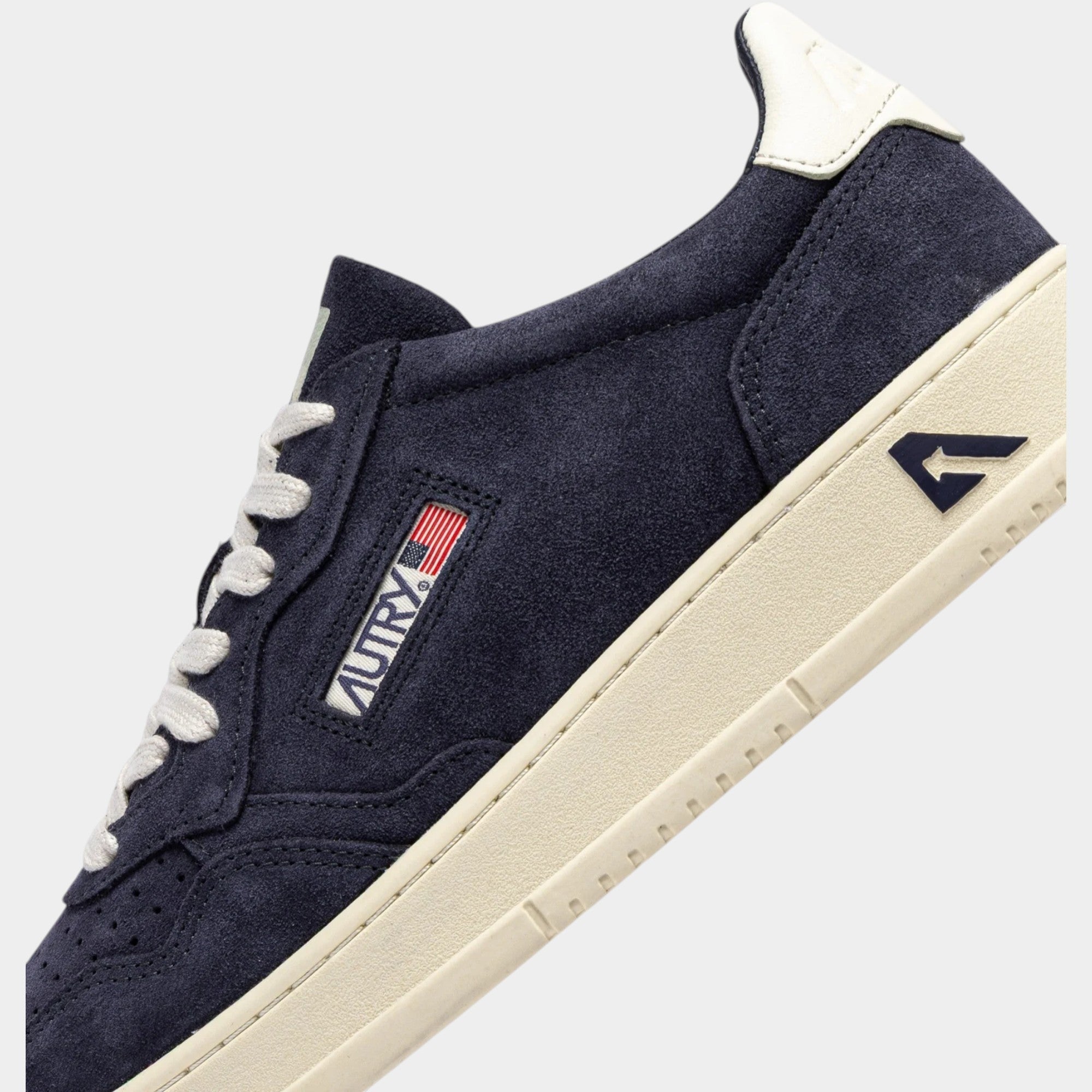 AUTRY - Autry Sneakers Medalist in Suede - Blu/6 - Hubert Humangoods