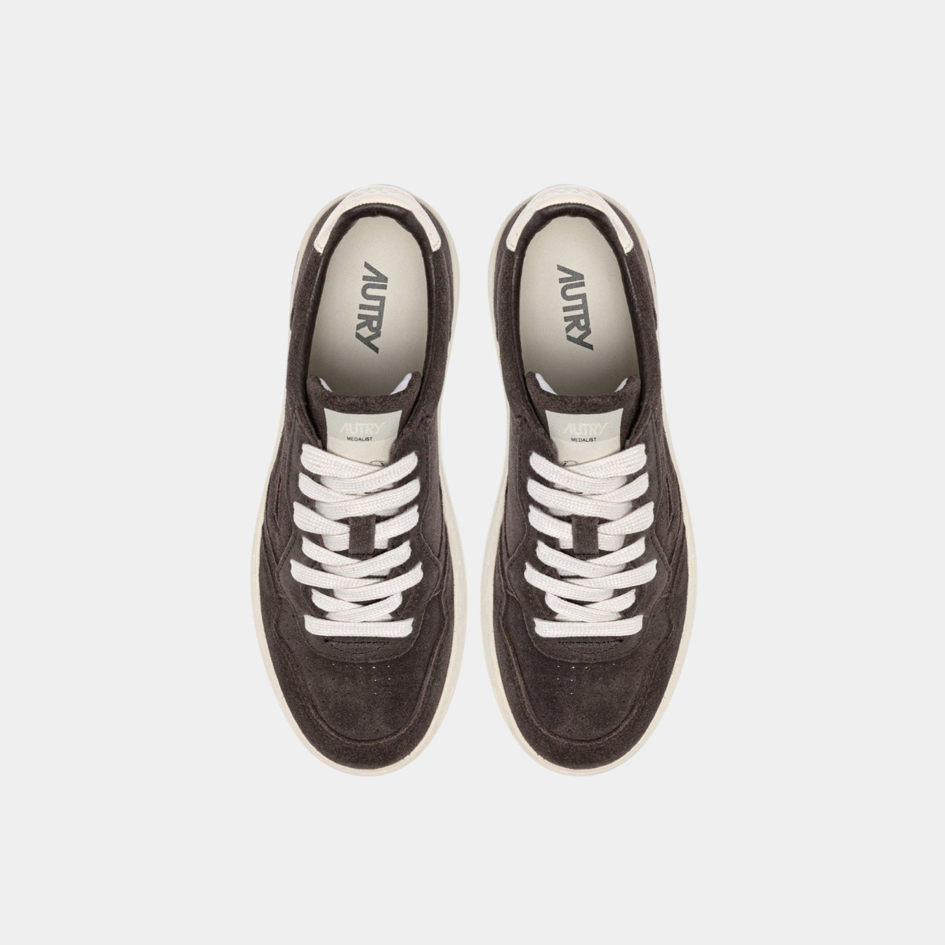 AUTRY Autry Sneakers Medalist in suede - Moka - Hubert Humangoods