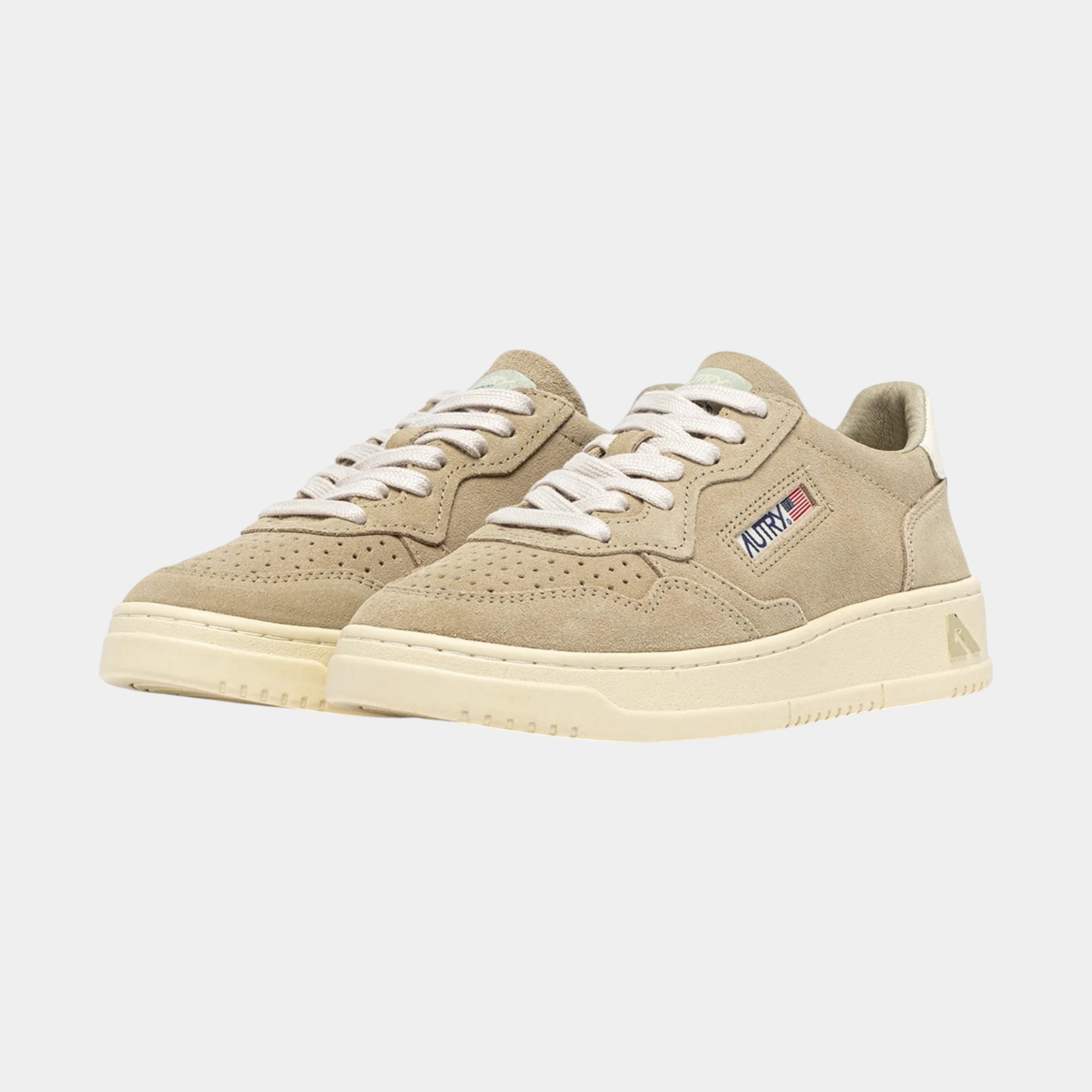 AUTRY - Autry Sneakers Medalist in Suede - Sabbia/2 - Hubert Humangoods
