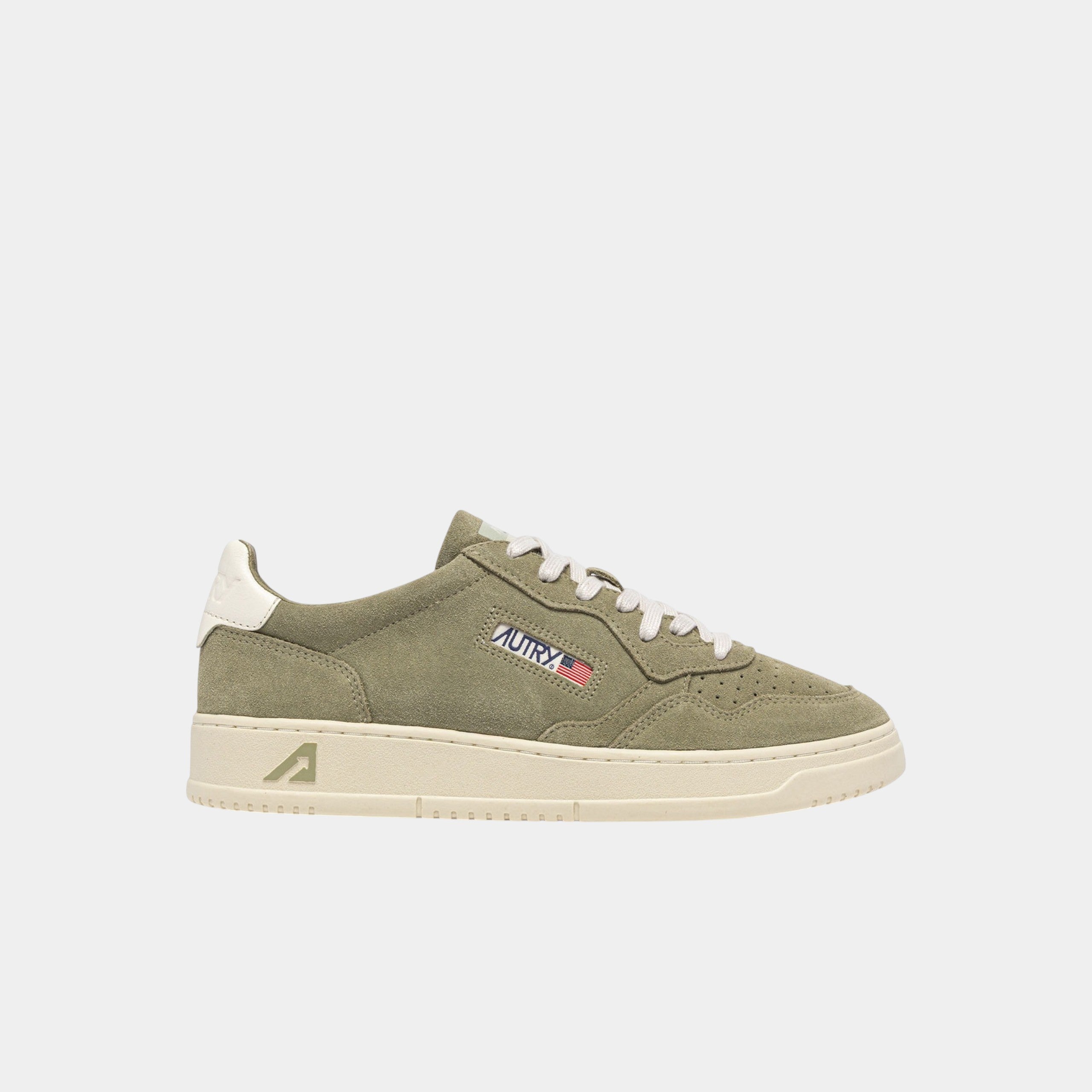 AUTRY - Autry Sneakers Medalist in Suede - Verde/1 - Hubert Humangoods