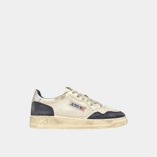AUTRY Autry Sneakers Medalist Super Vintage - Blu/Silver - Hubert Humangoods