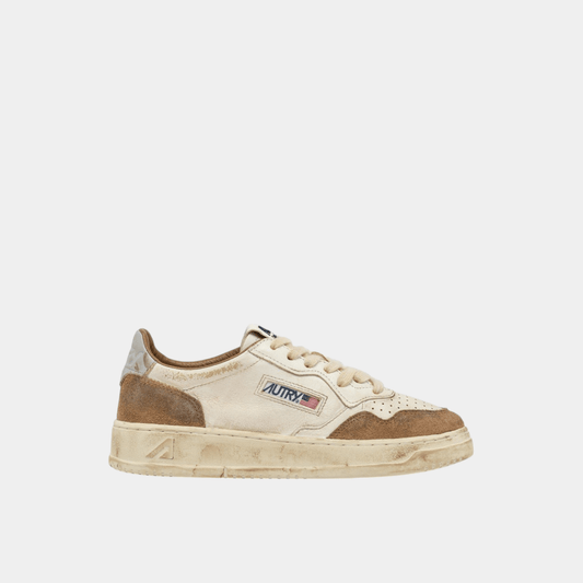 AUTRY Autry Sneakers Medalist Super Vintage - Cognac/Azzurro - Hubert Humangoods