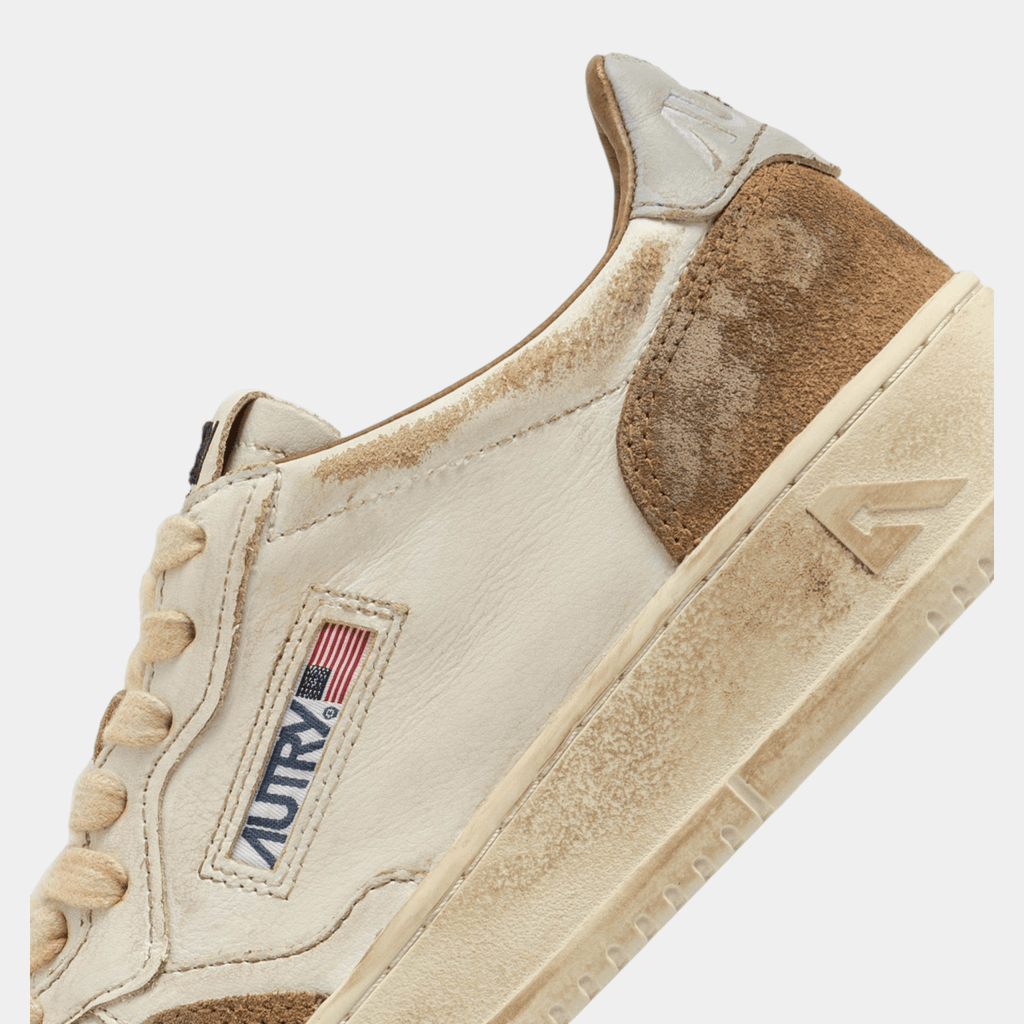 AUTRY Autry Sneakers Medalist Super Vintage - Cognac/Azzurro - Hubert Humangoods