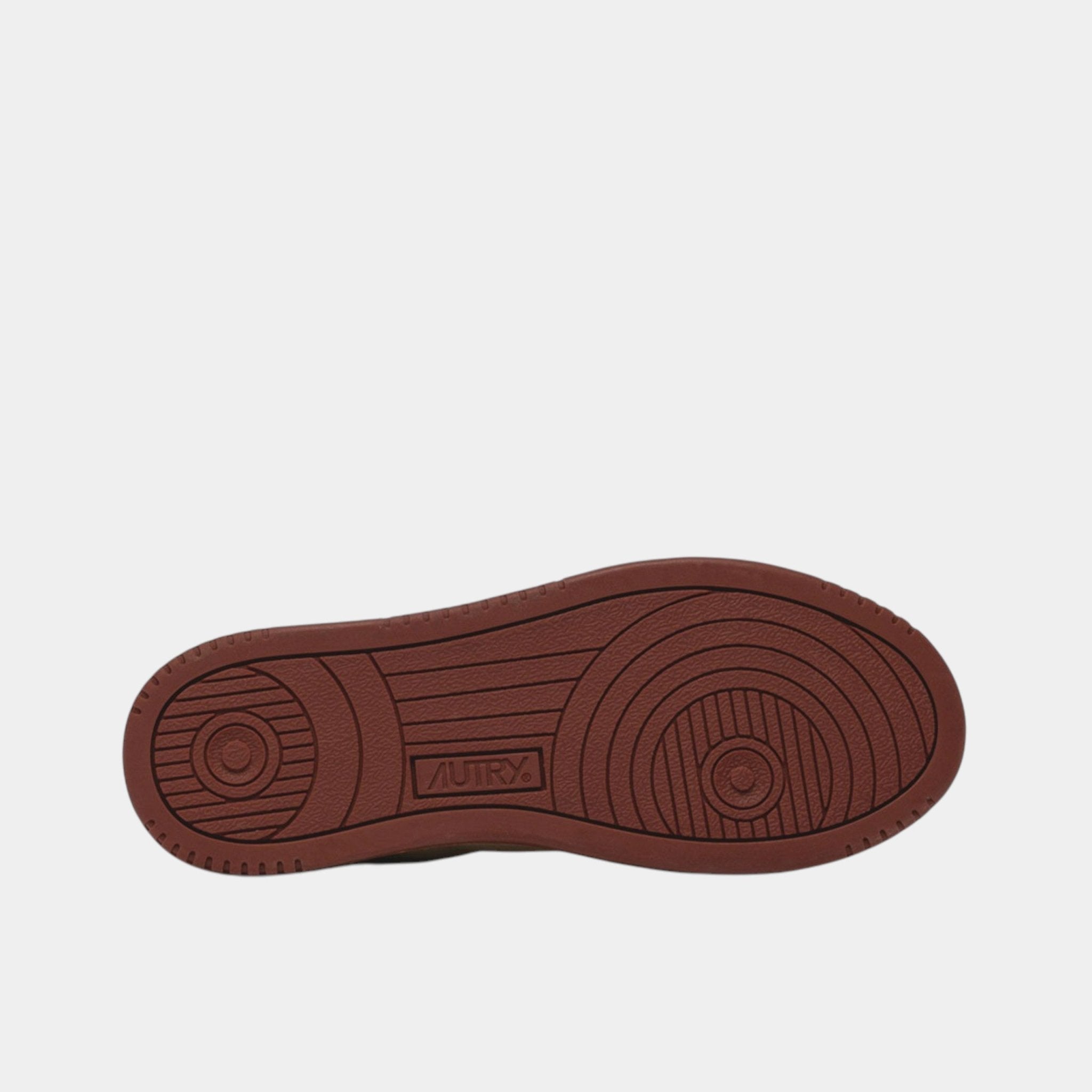 AUTRY - Autry Sneakers Medalist Super Vintage in pelle - Bordeaux/Bianco/6 - Hubert Humangoods