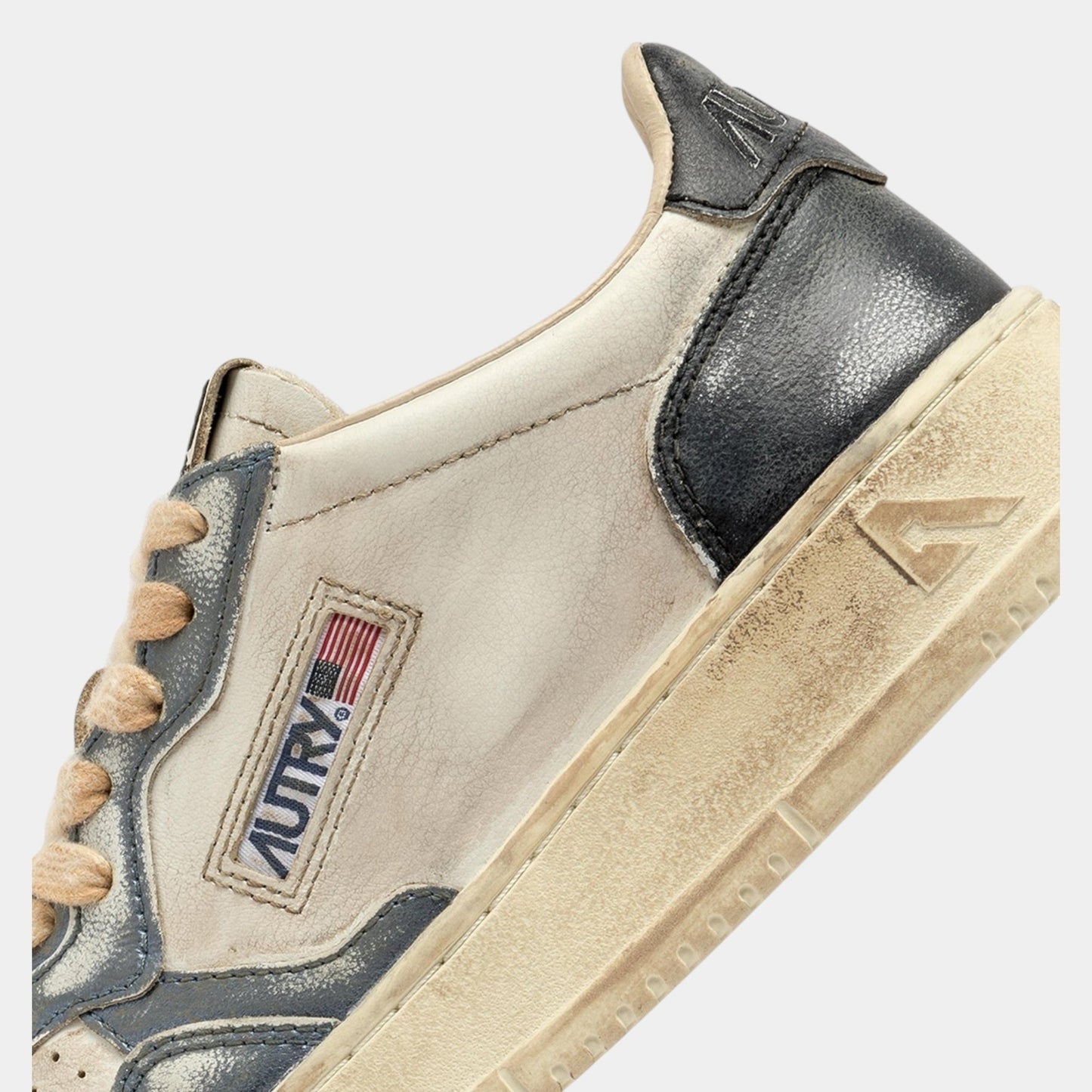AUTRY Autry Sneakers Medalist Super Vintage - Nero/Azzurro - Hubert Humangoods