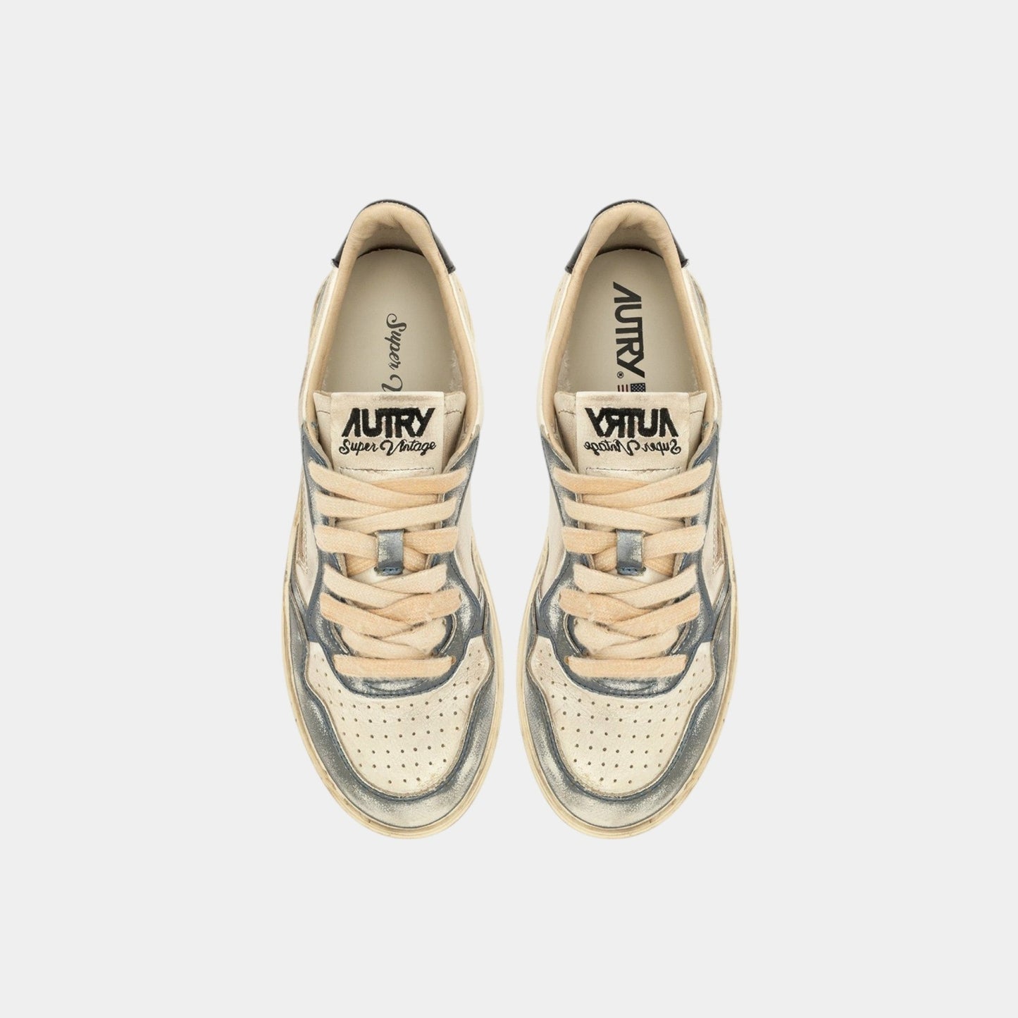 AUTRY Autry Sneakers Medalist Super Vintage - Nero/Azzurro - Hubert Humangoods